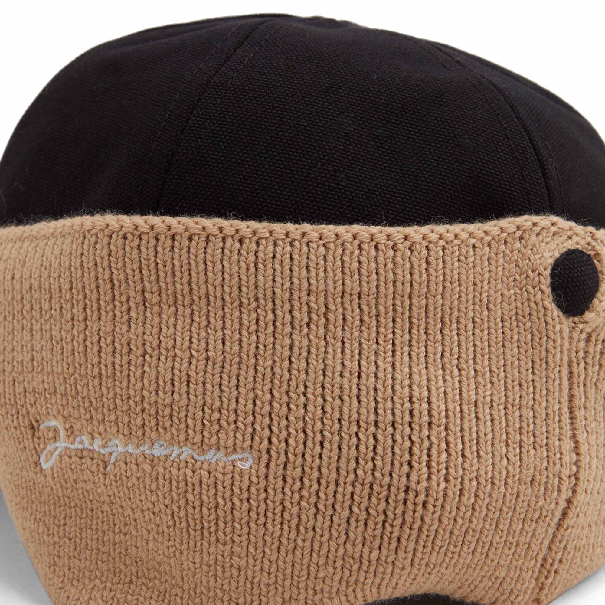 Le Bandeau Casquette cap, Black