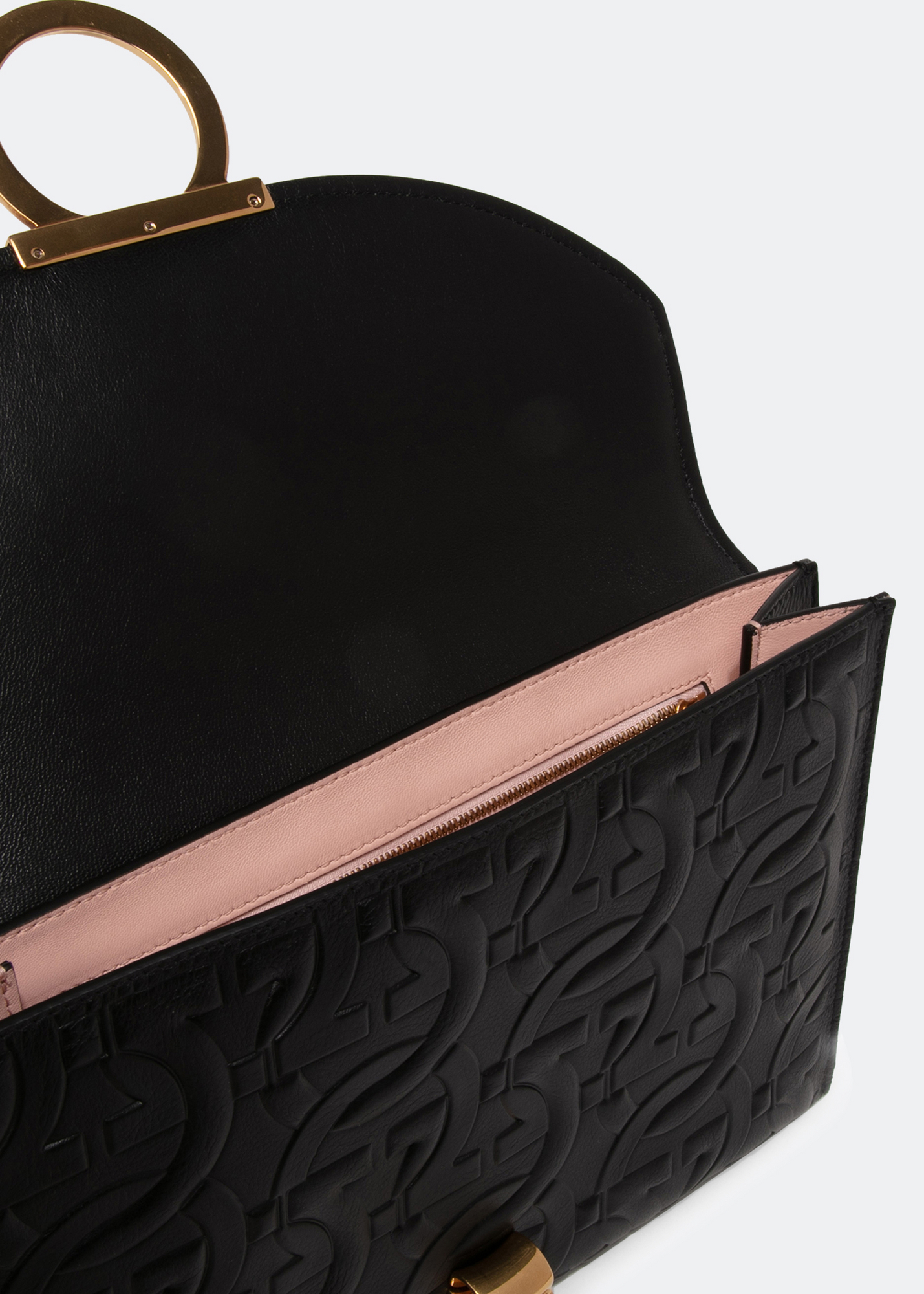 Gancini small clutch, Black