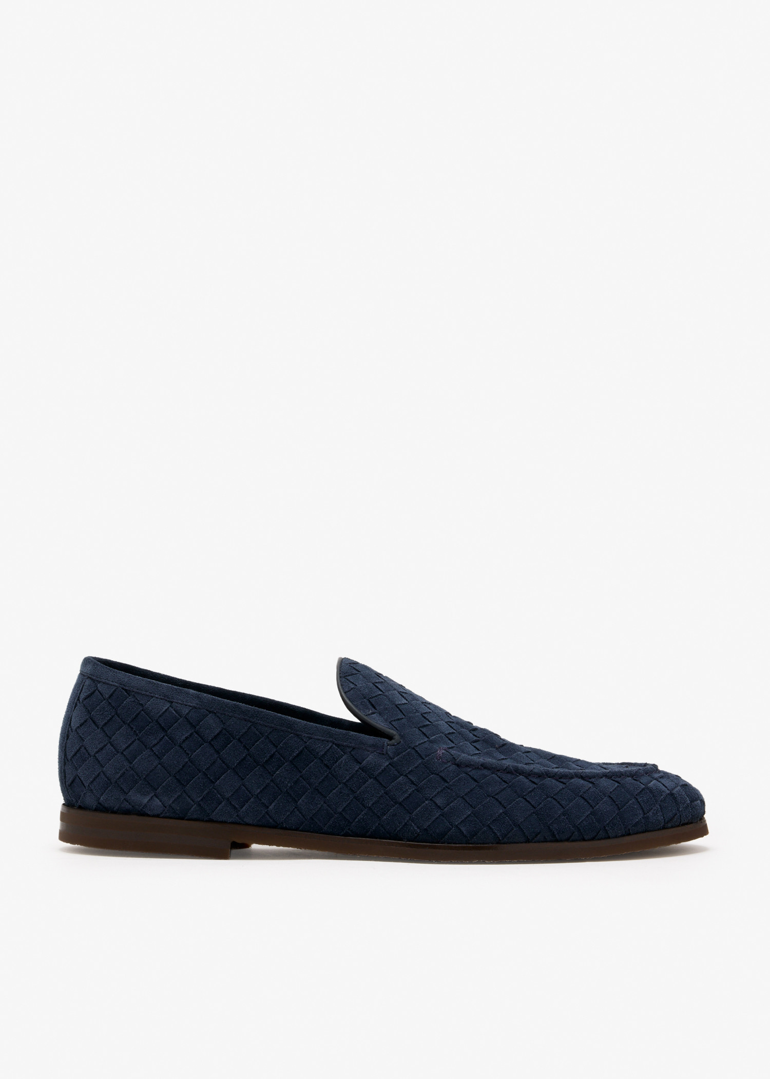 Suede woven loafers, Navy
Suede woven loafers, Navy