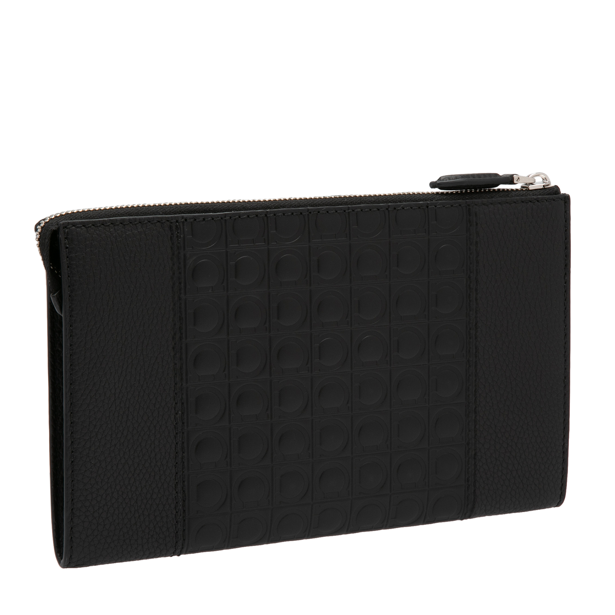 Gancini document holder, Black