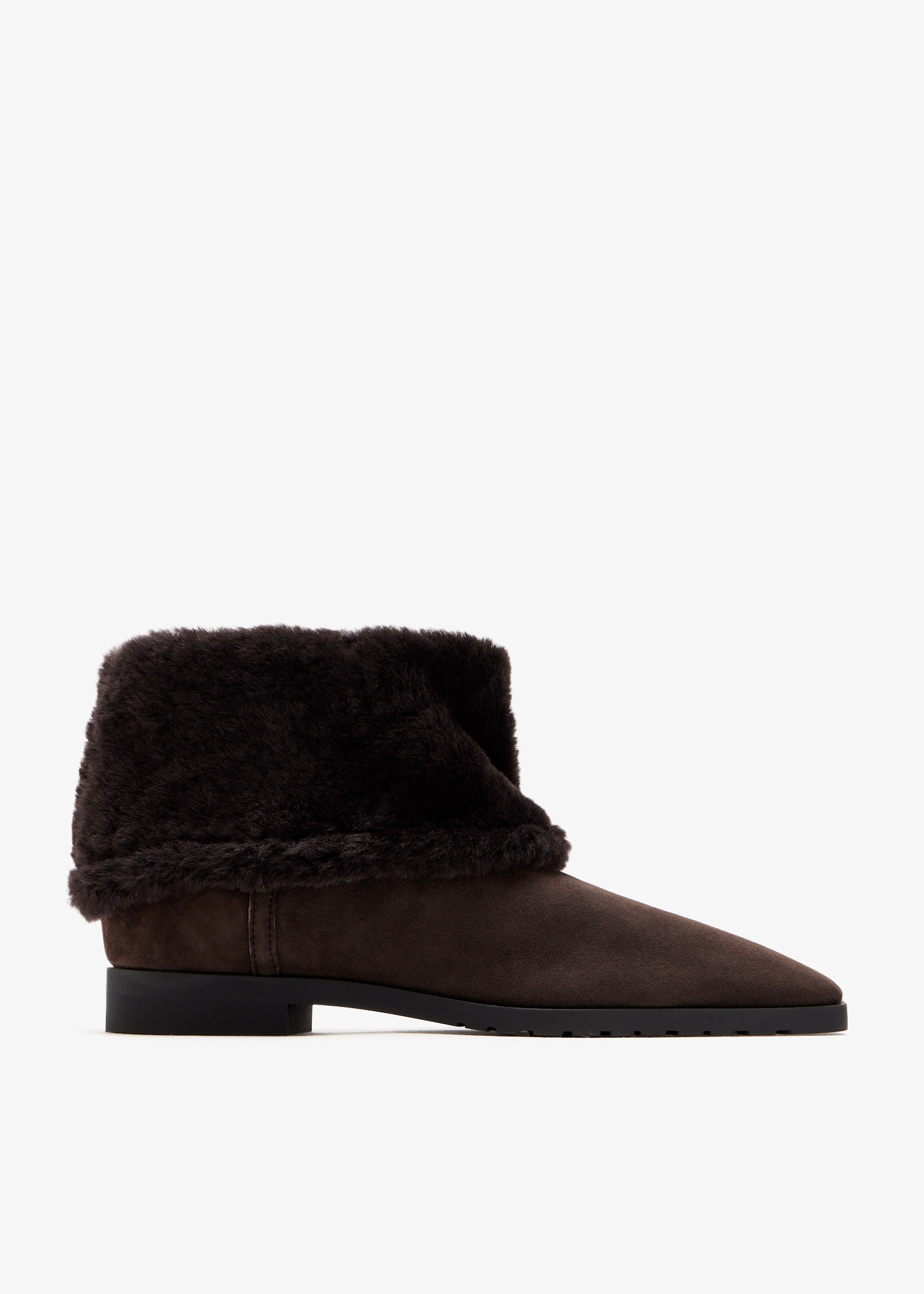 Fold-down shearling boots, Brown
Fold-down shearling boots, Brown