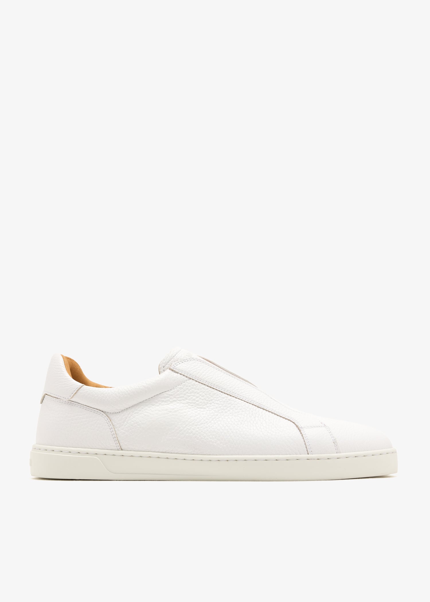 Leather laceless sneakers, White
Leather laceless sneakers, White