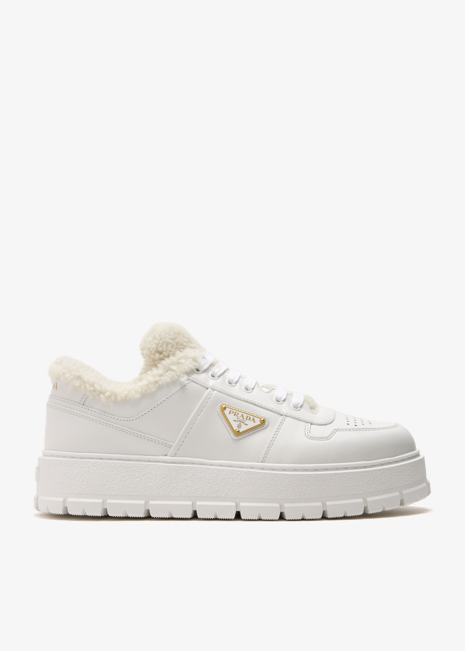 Leather laced sneakers, White
Leather laced sneakers, White