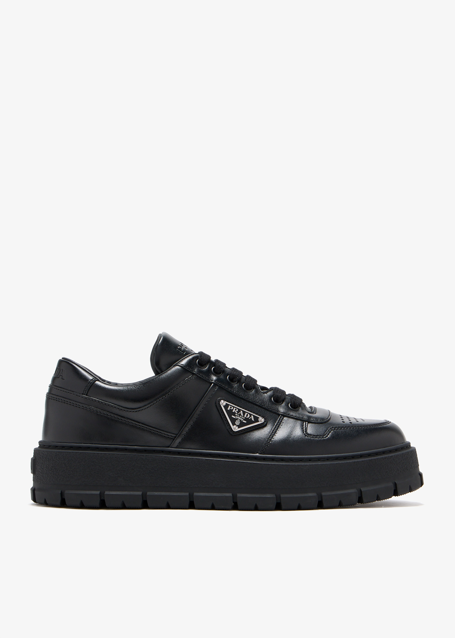 Leather sneakers, Black
Leather sneakers, Black