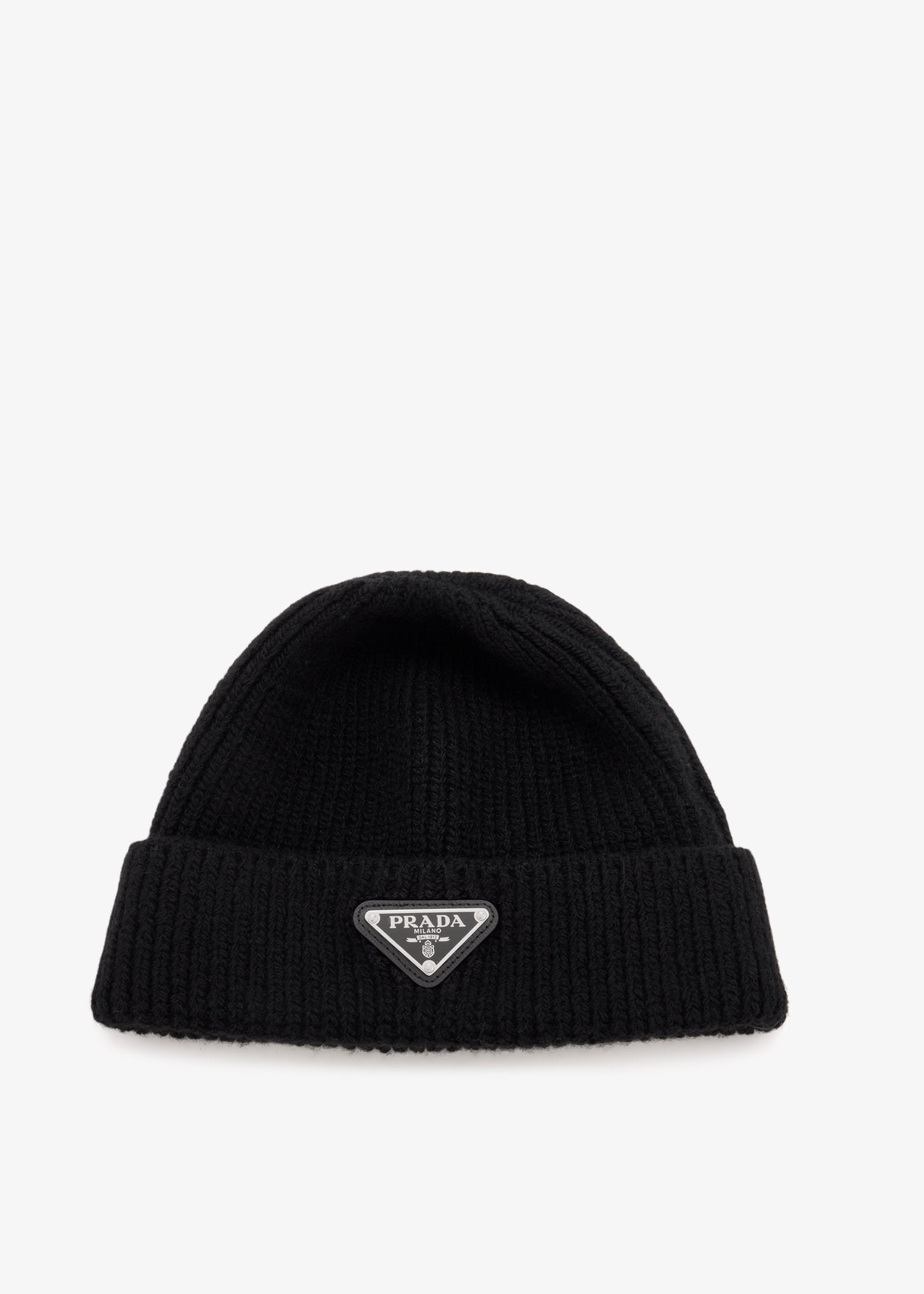 Wool and cashmere beanie, Black
Wool and cashmere beanie, Black