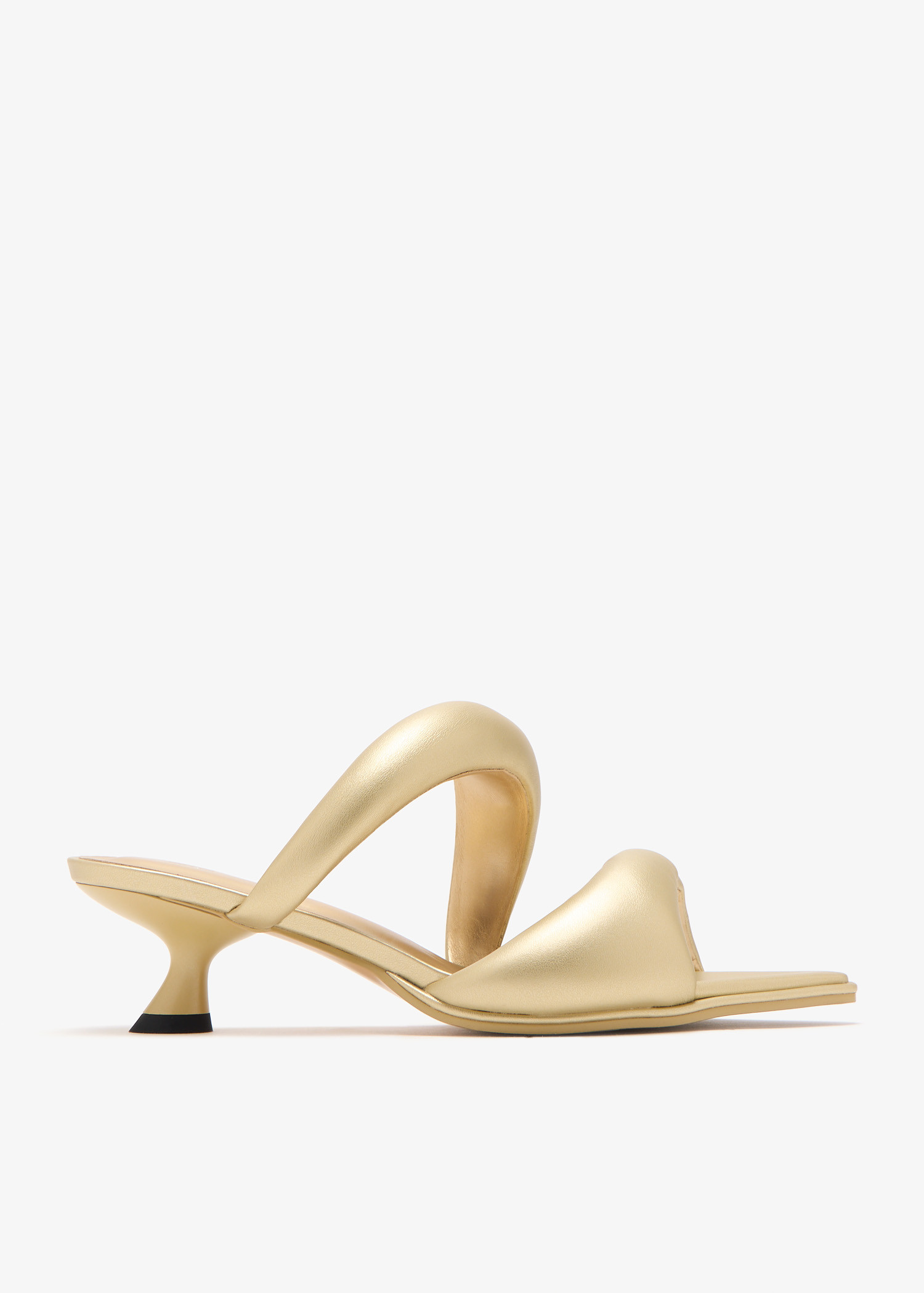 Sara mules, Gold