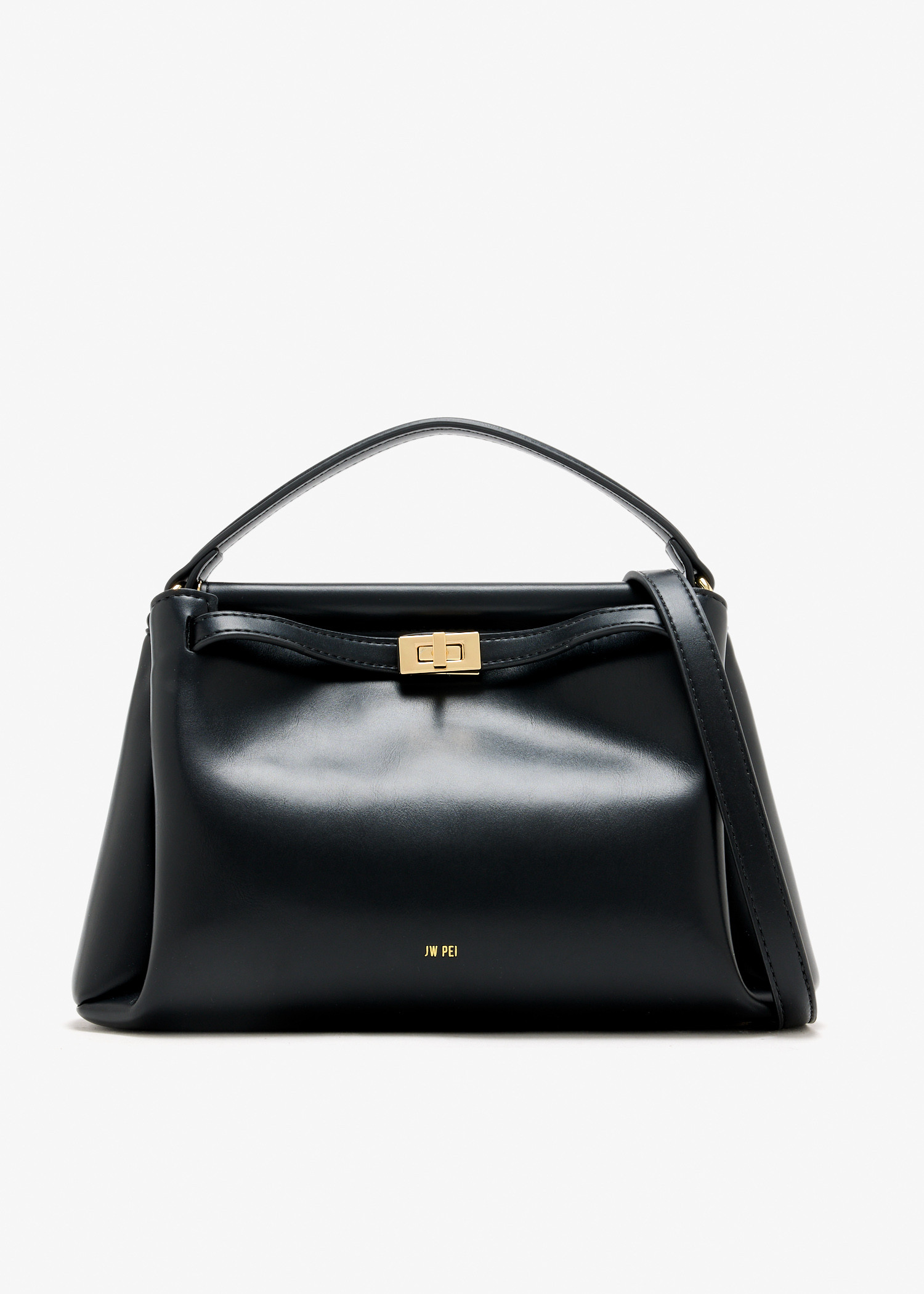 Carmen top handle bag, Black
Carmen top handle bag, Black