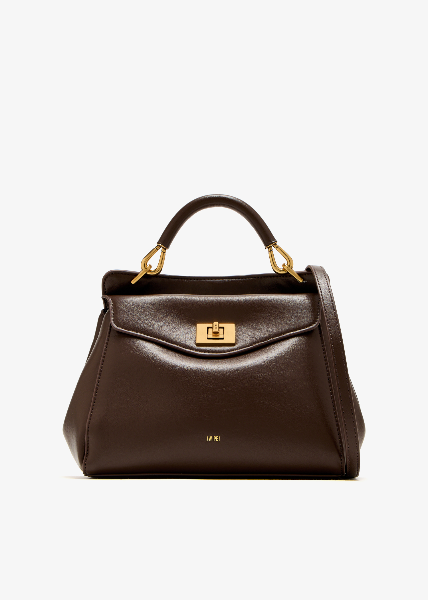 Lucia classic top handle bag, Brown
Lucia classic top handle bag, Brown