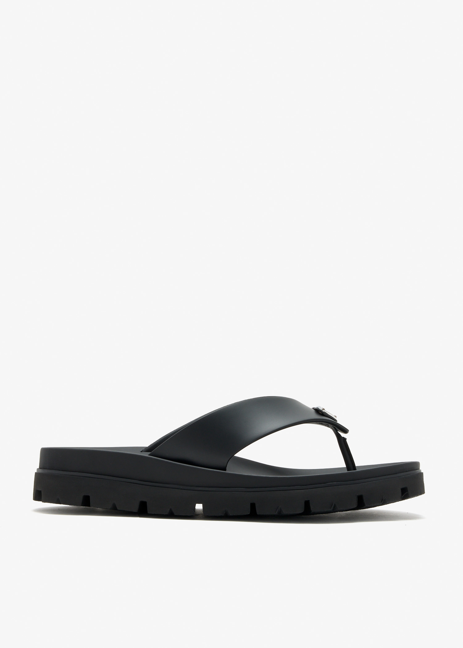Rubber thong sandals, Black
Rubber thong sandals, Black