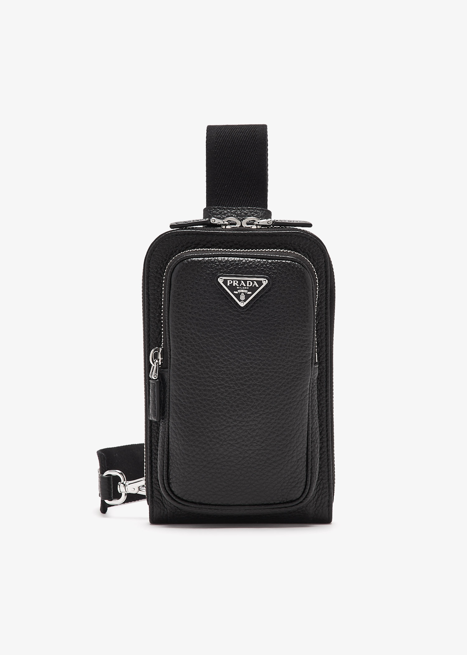 Leather smartphone case, Black
Leather smartphone case, Black