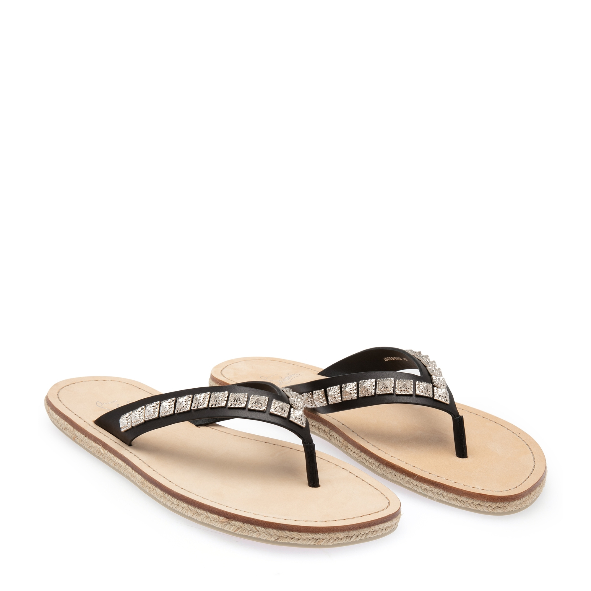 Pyraclos sandals, Black