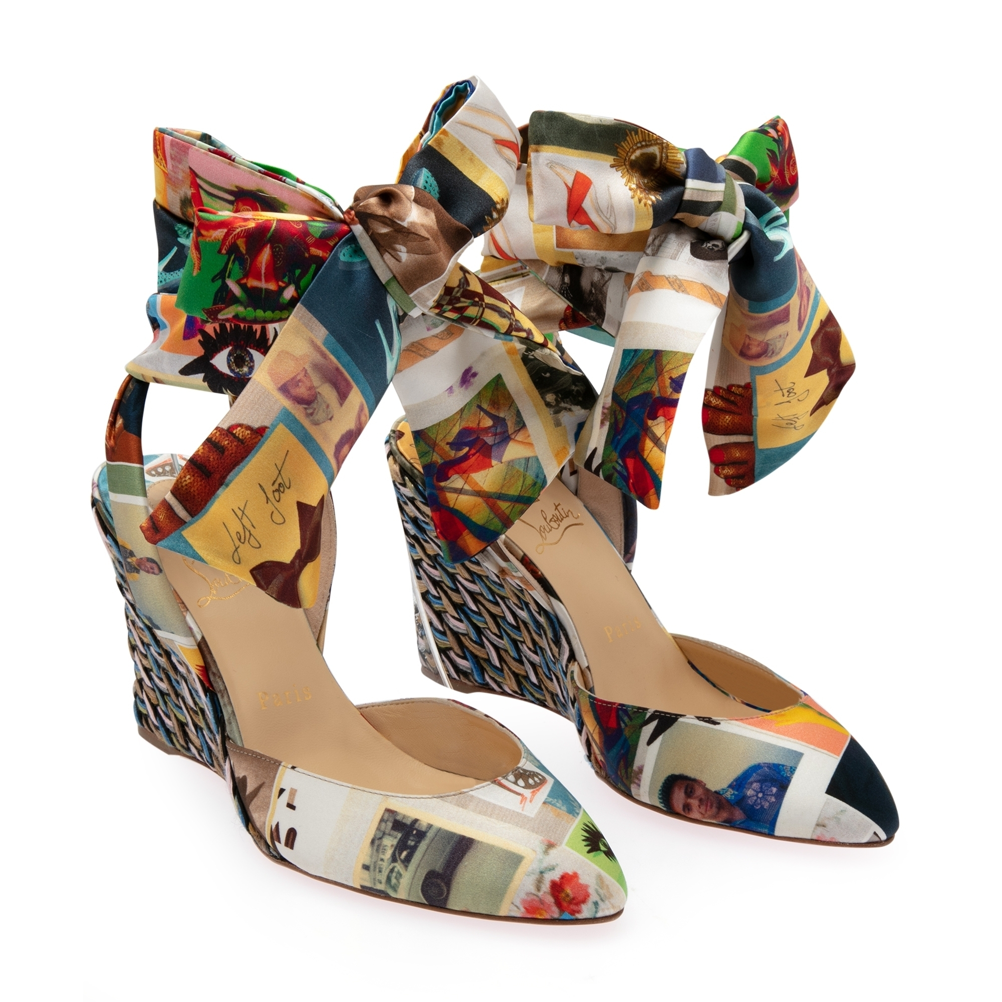 Jacobella sandals, Multi-coloured