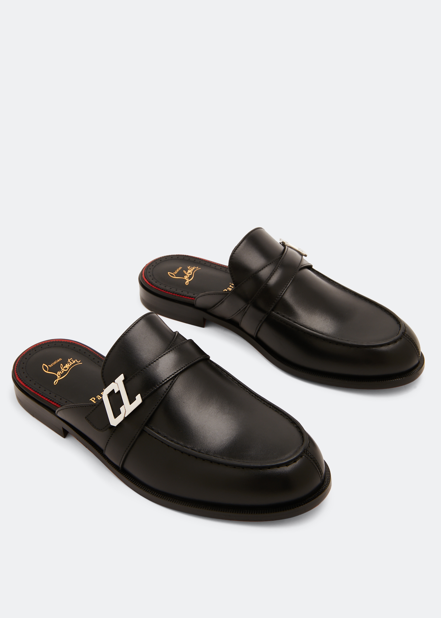Muloman slippers, Black