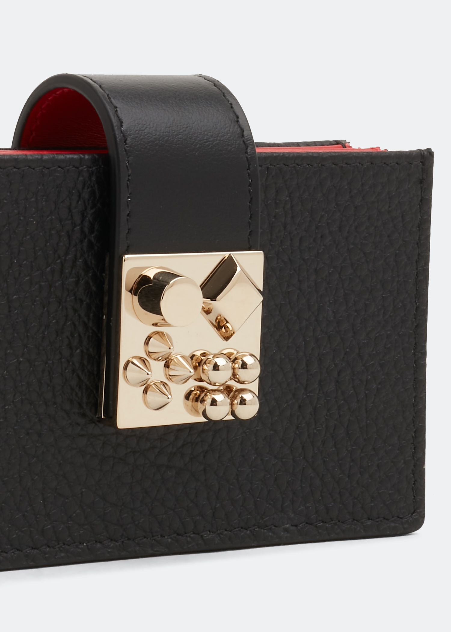 Carasky Accordeon cardholder, Black