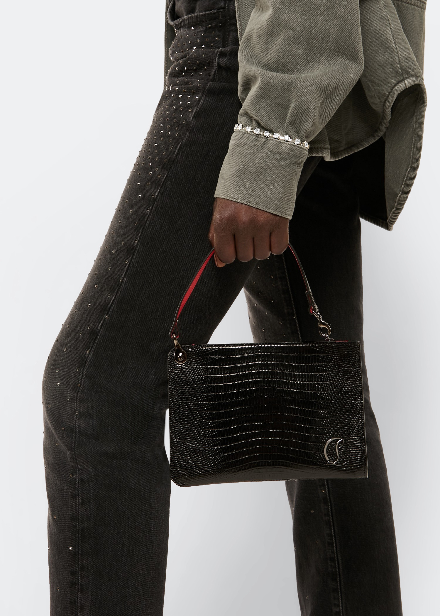 Pouch clutch, Black