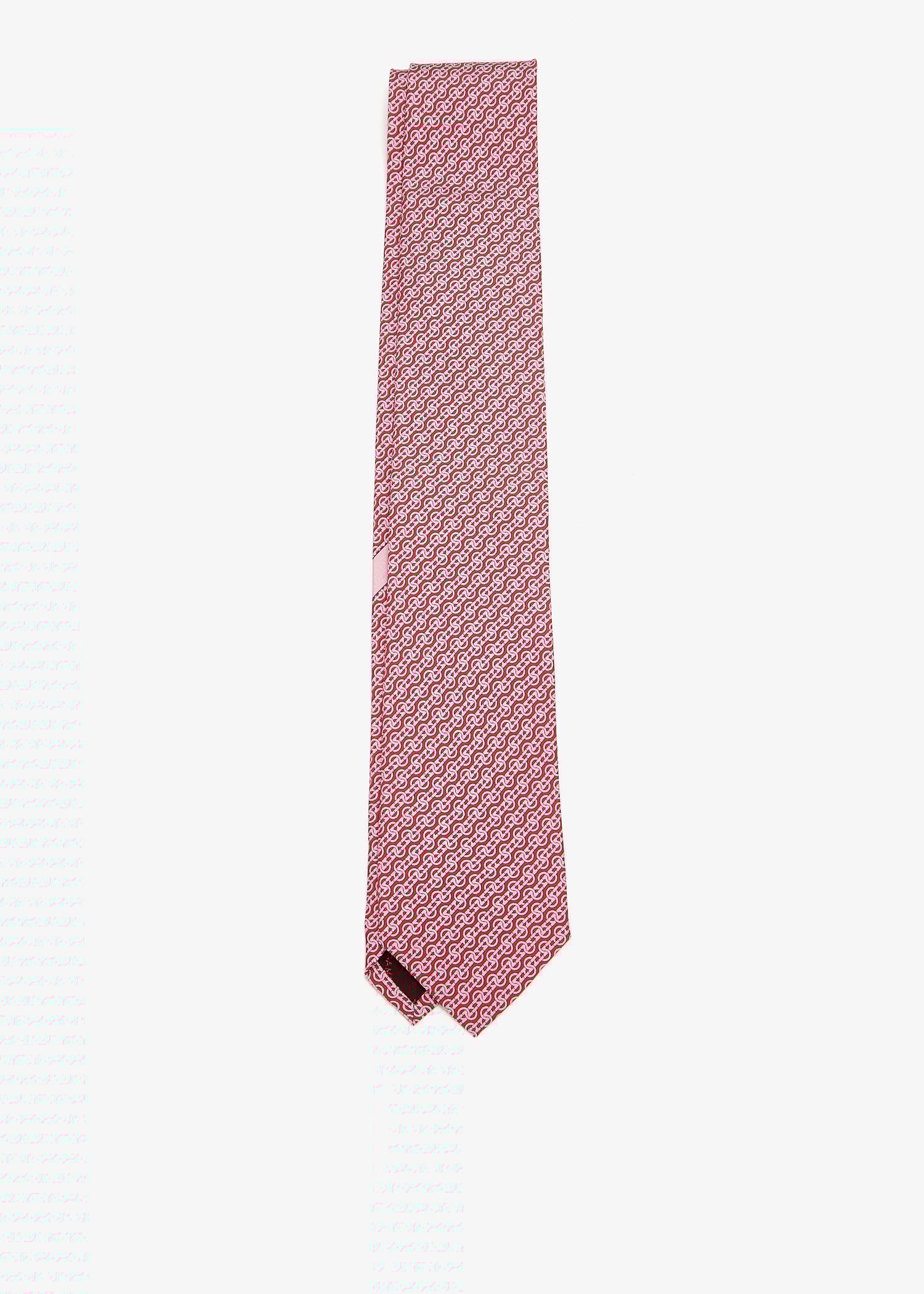 Woven print silk tie, Red
Woven print silk tie, Red