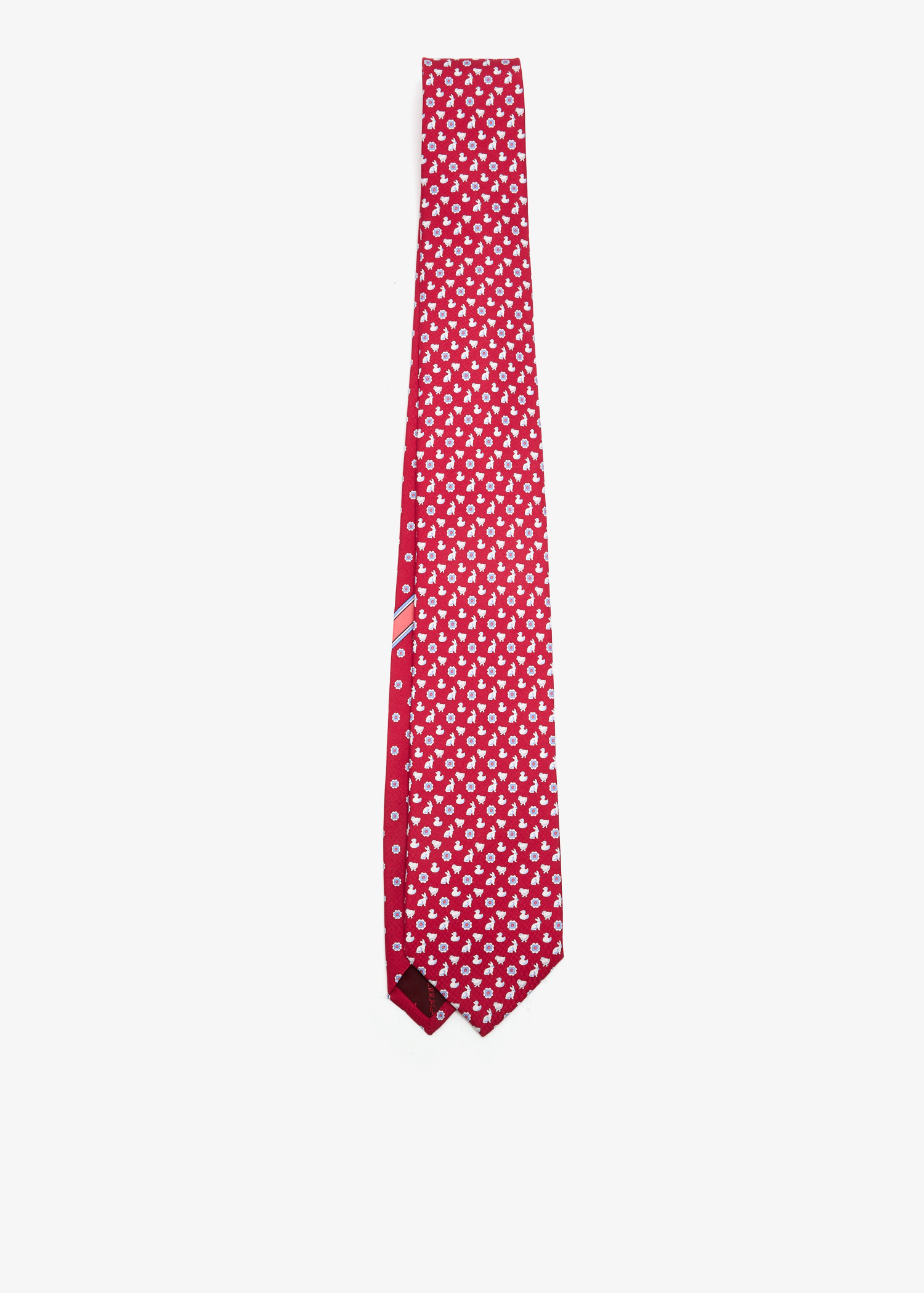 Charms print tie, Red
Charms print tie, Red