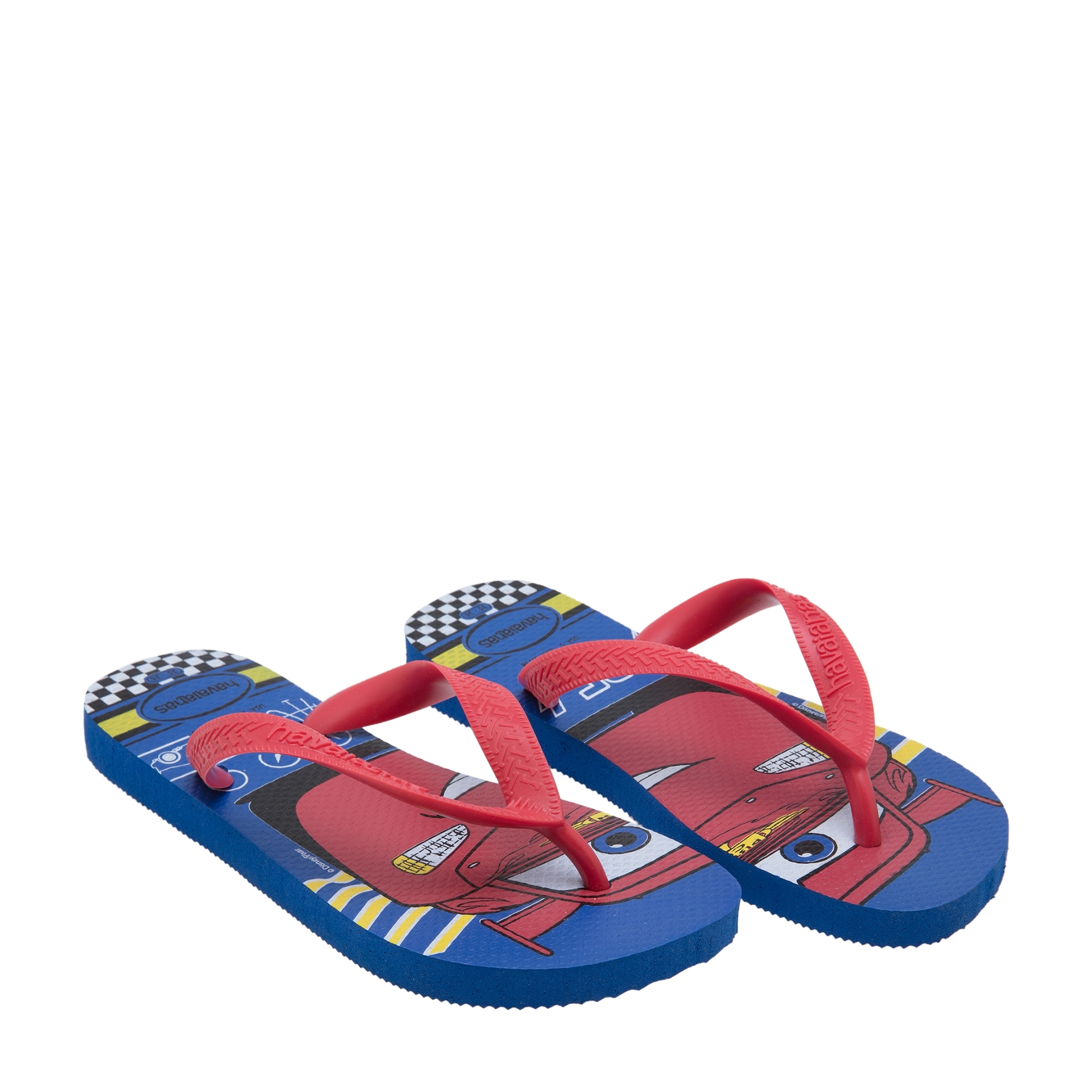 Cars rubber flip flops, Blue