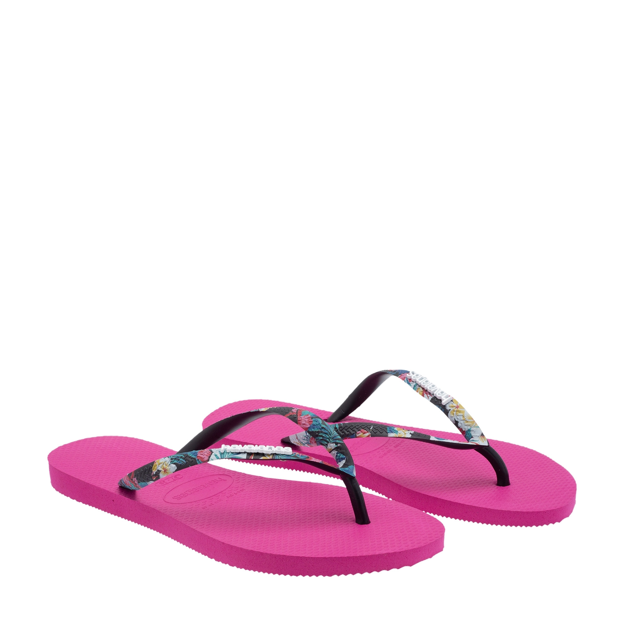 Rubber flip flops, Pink