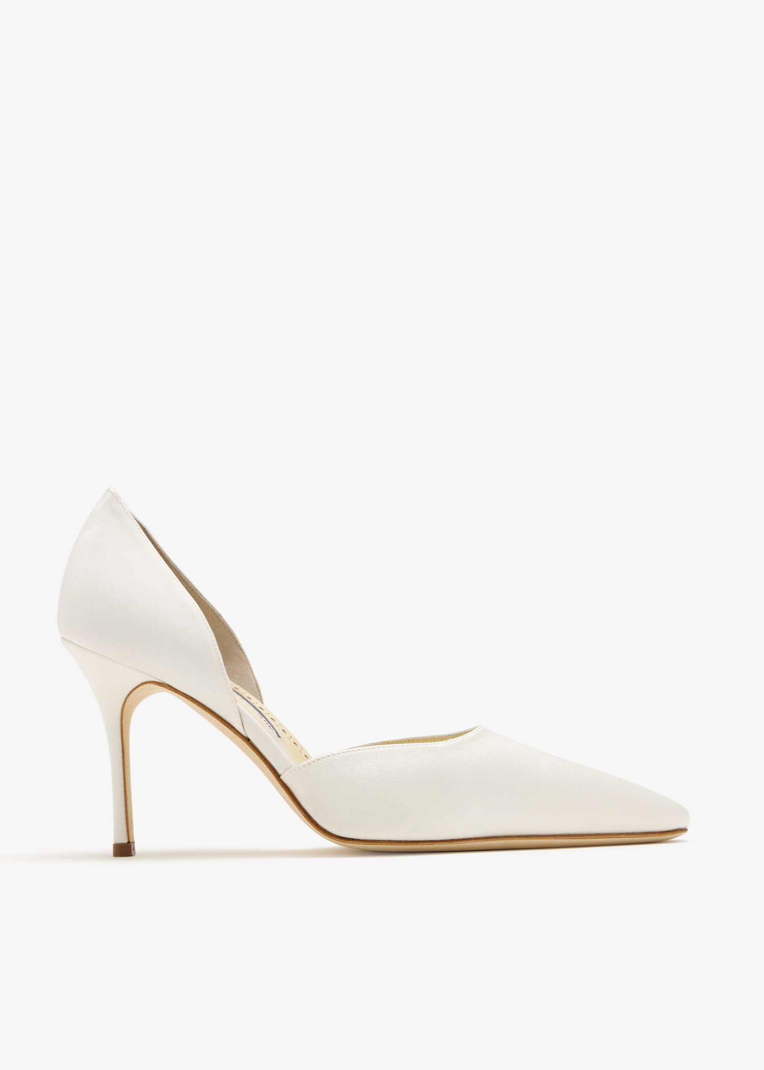 Taylerbinu D'Orsay pumps, White
Taylerbinu D'Orsay pumps, White