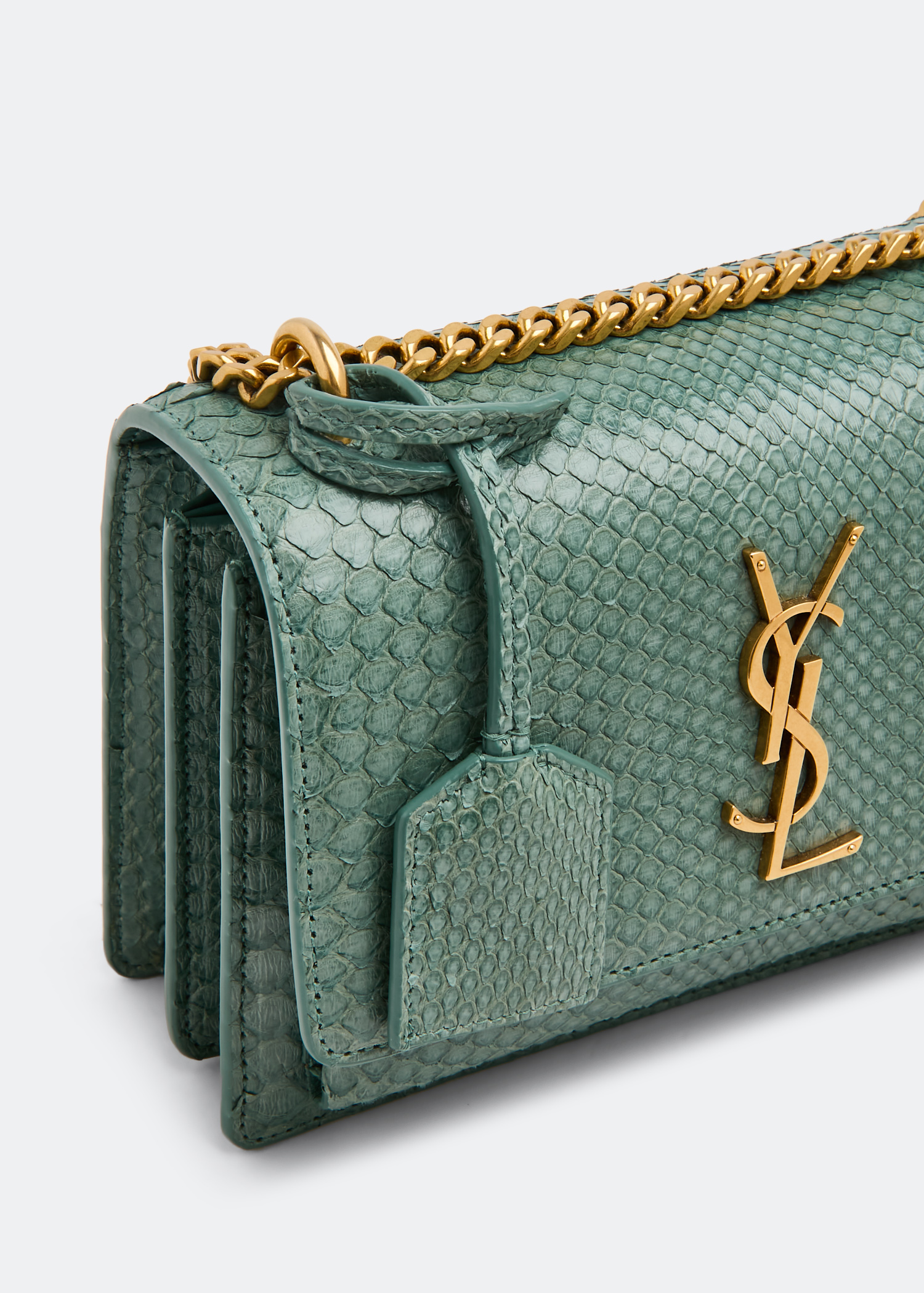 Sunset small chain bag, Green