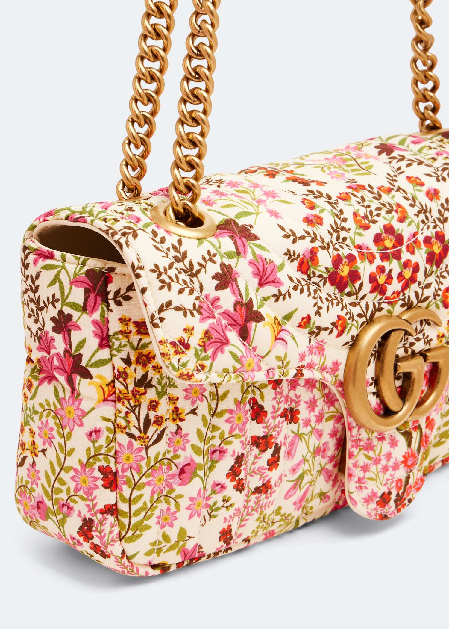 GG Marmont Floral shoulder bag, Prints