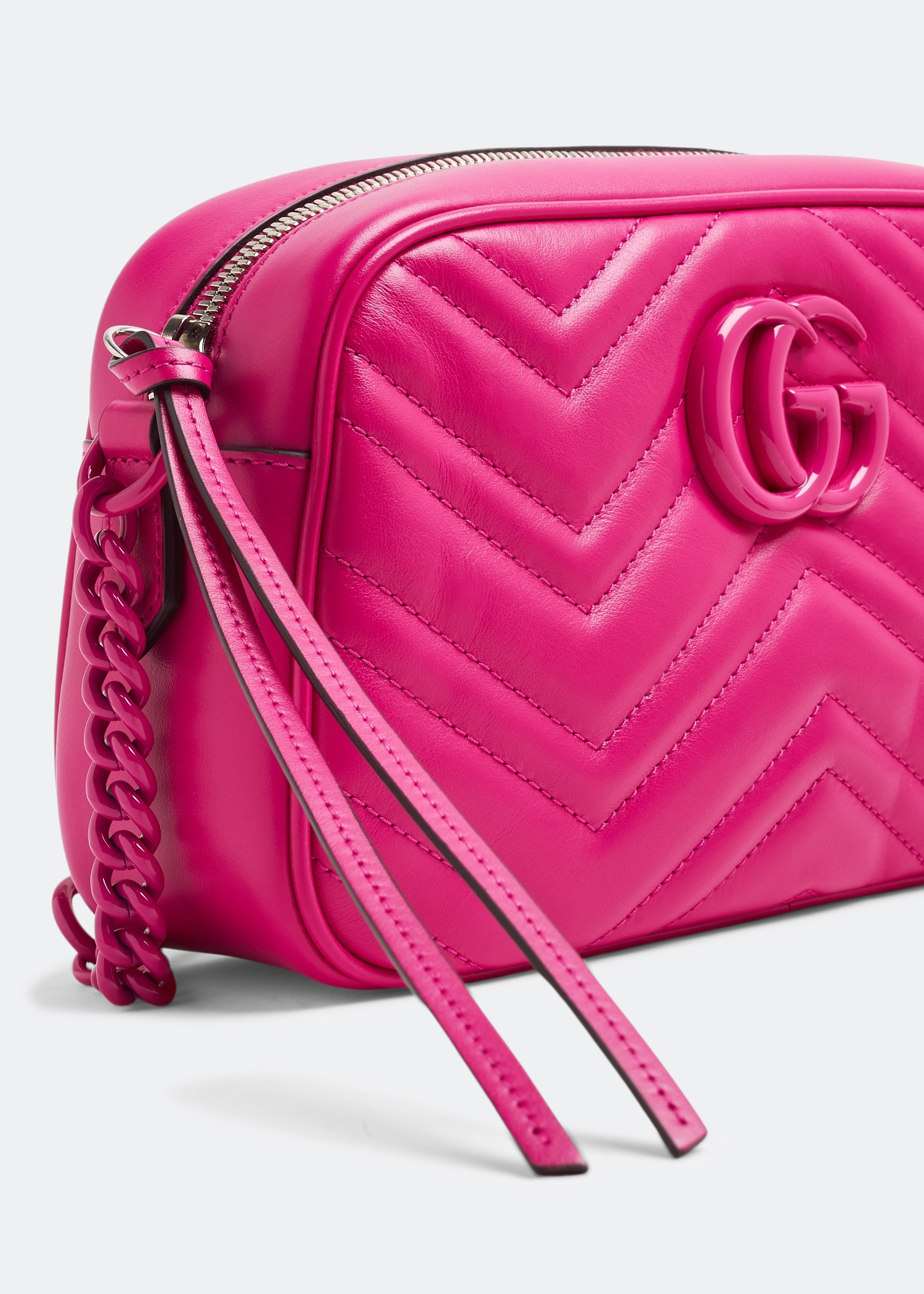 GG Marmont Matelassé shoulder bag, Pink