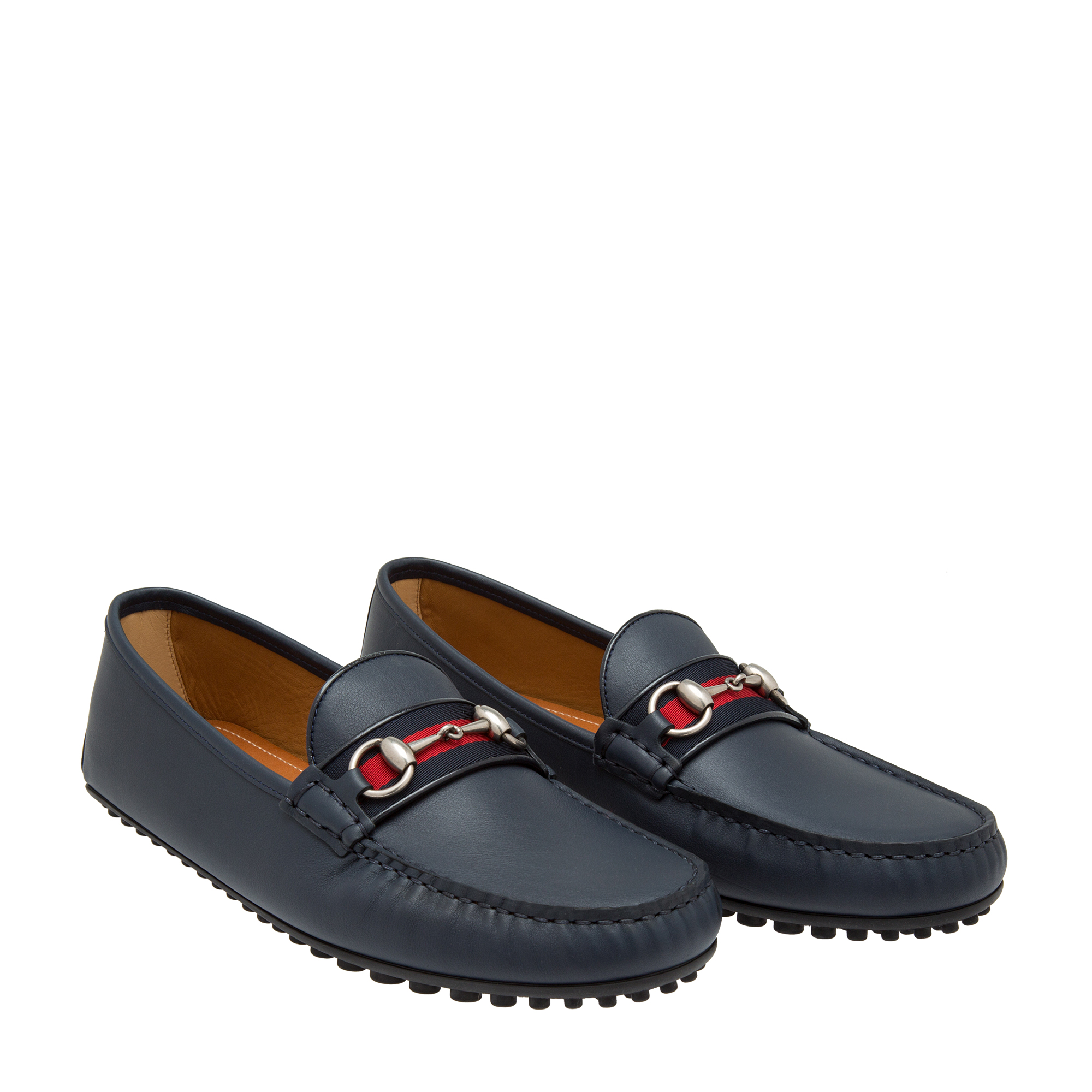 Kanye leather driving shoes, Blue