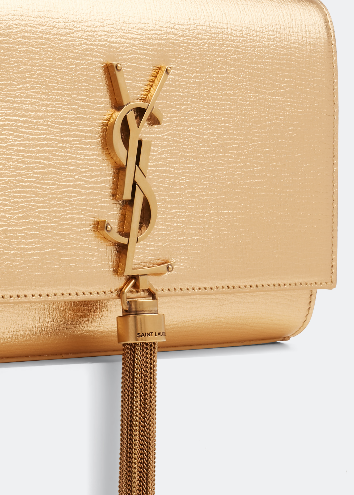 Kate small tassel chain bag, Gold