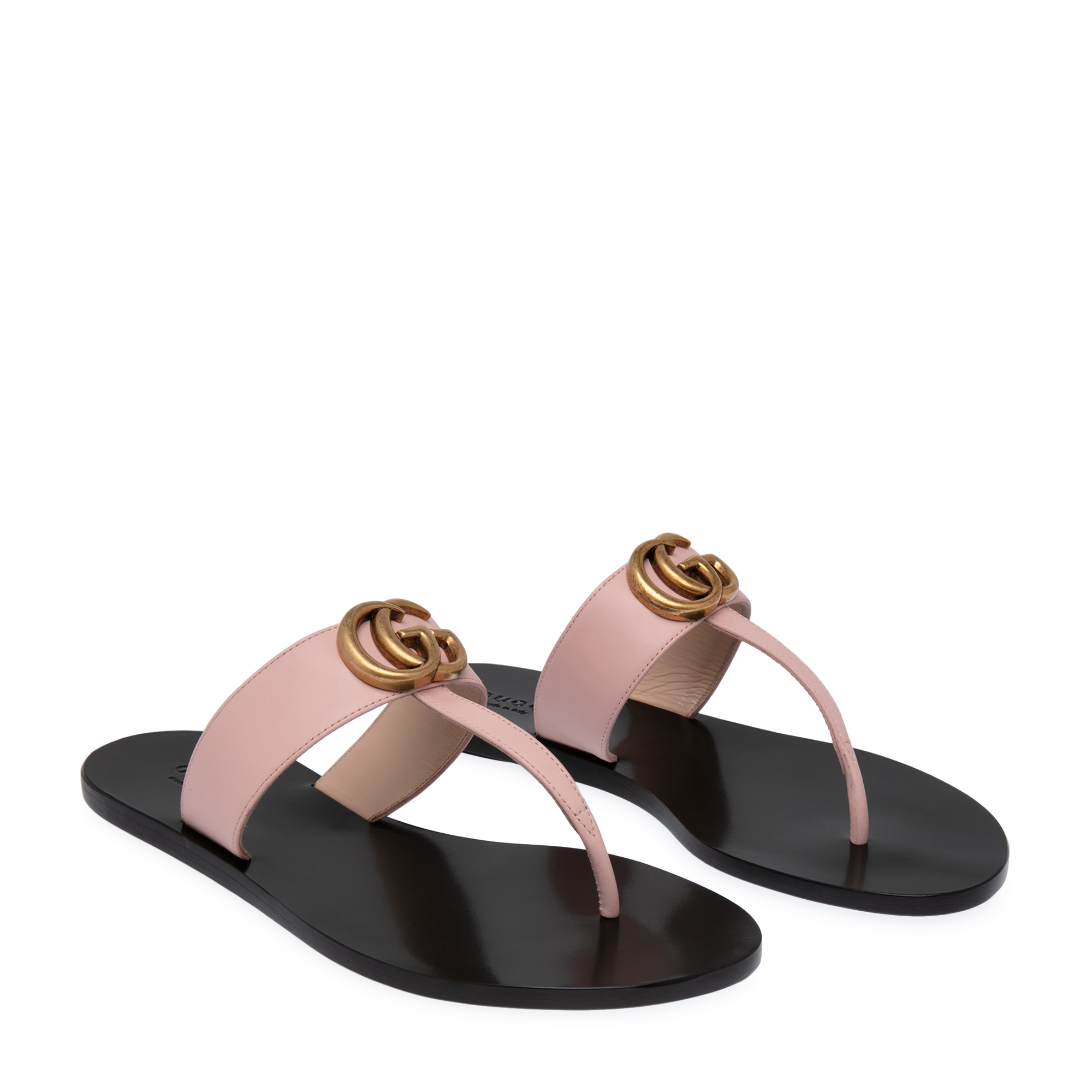 Marmont flat sandals, Pink