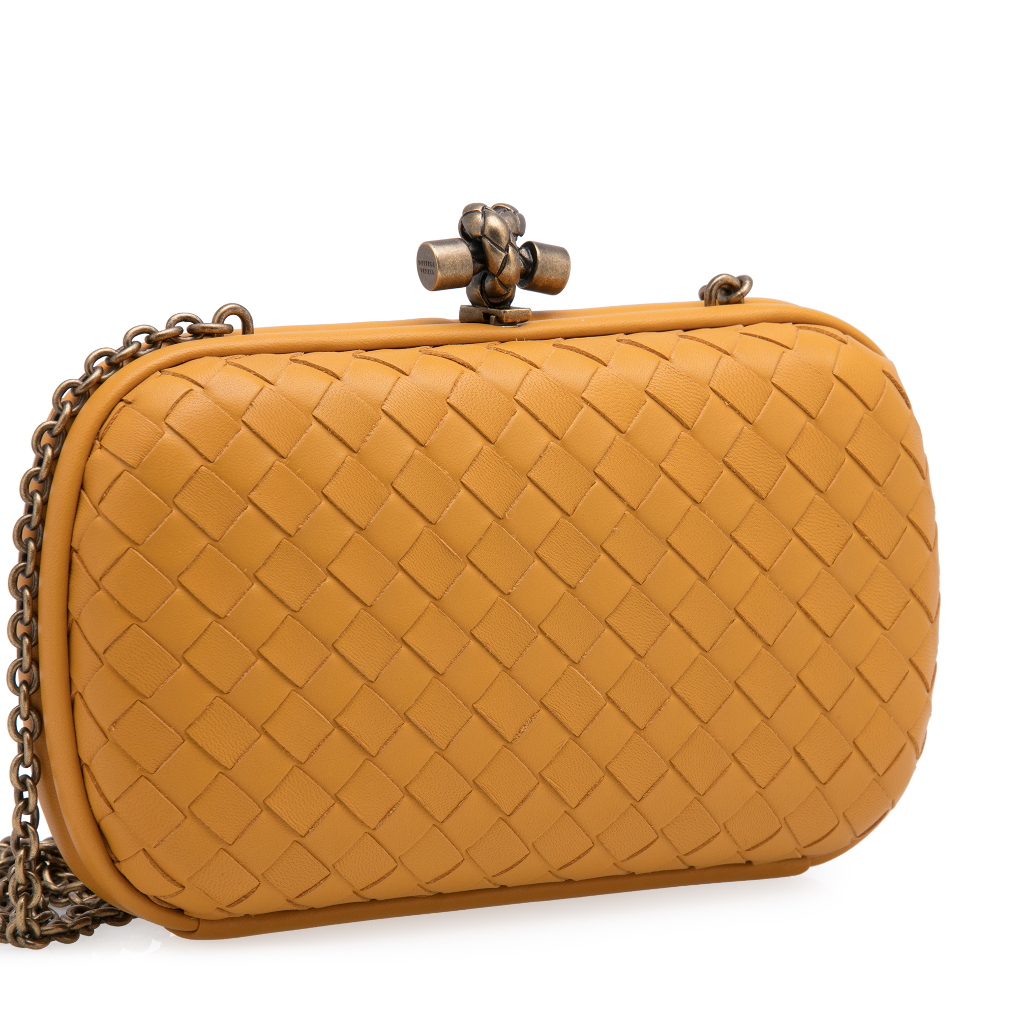 Chain Knot clutch, Black