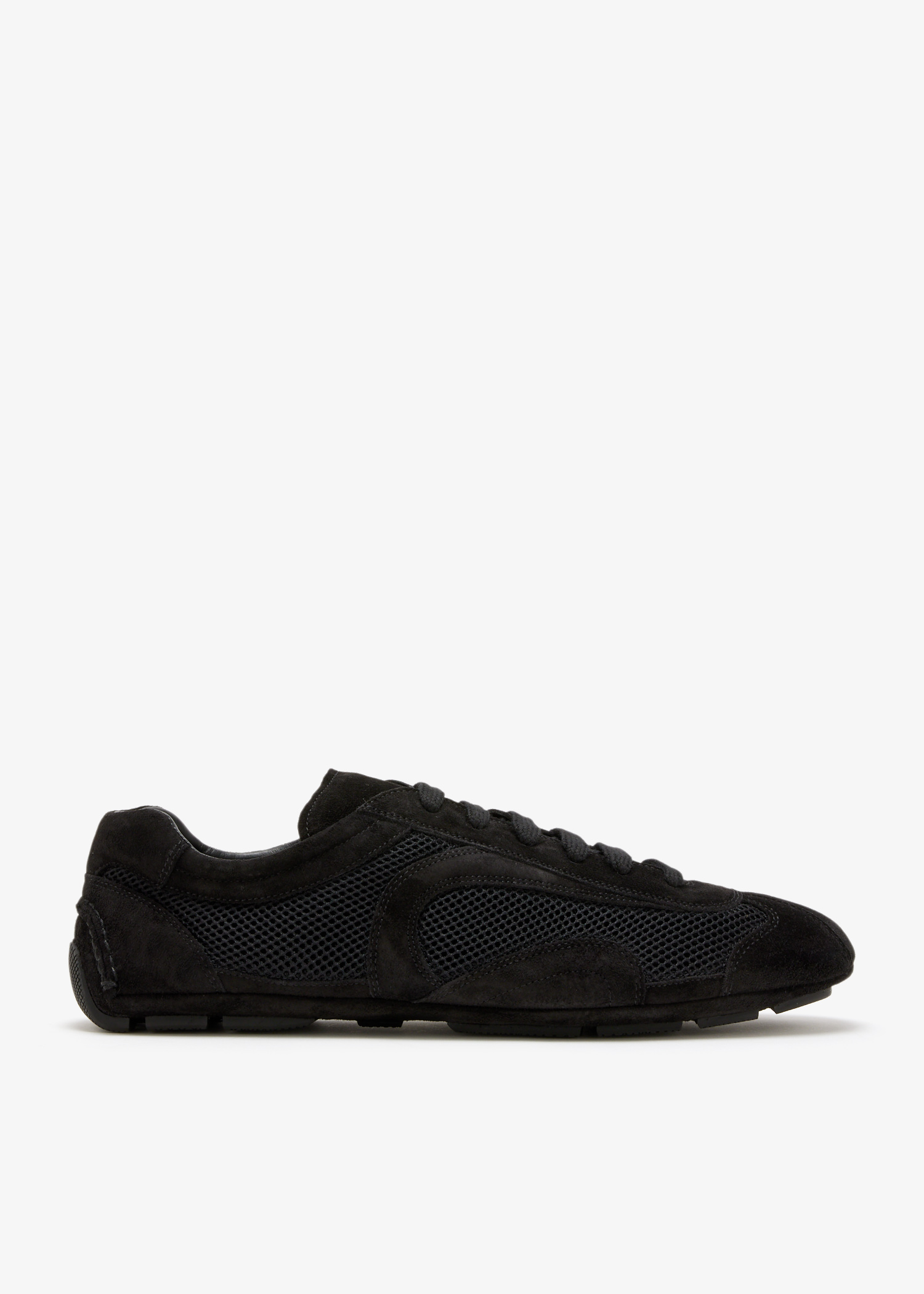 Montecarlo Re-Edition 2005 suede and mesh sneakers, Black
Montecarlo Re-Edition 2005 suede and mesh sneakers, Black