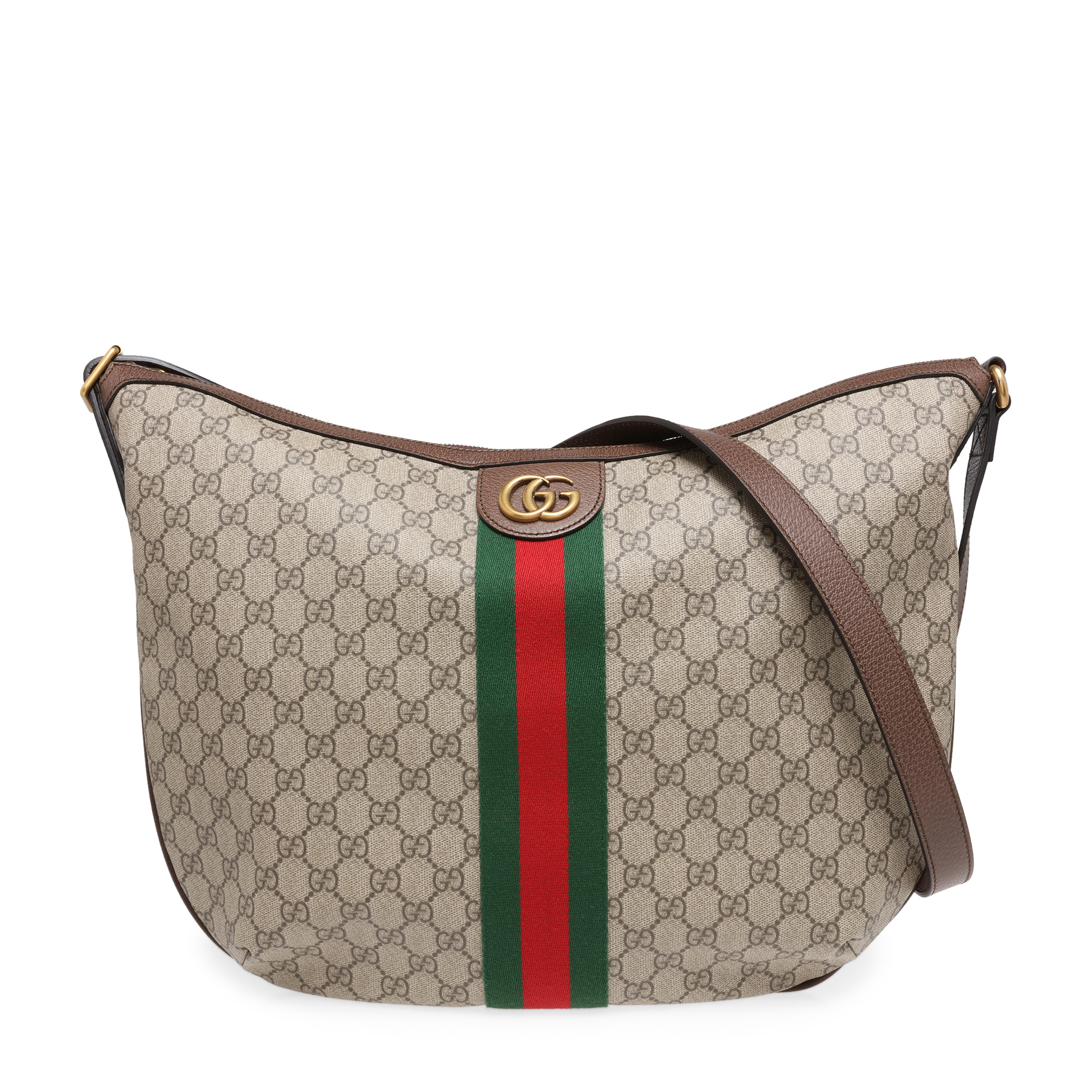 Ophidia GG shoulder bag, Beige