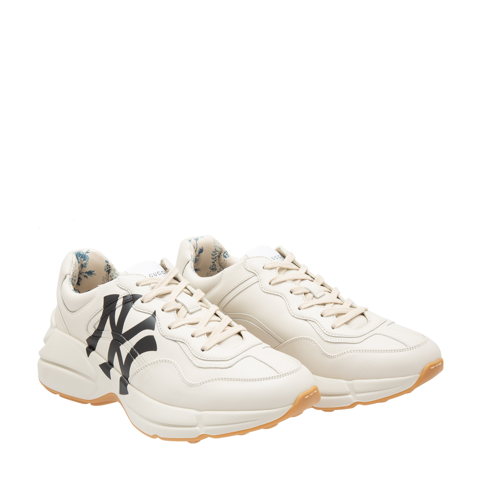 Rhyton leather sneakers, White 
Rhyton leather sneakers, White