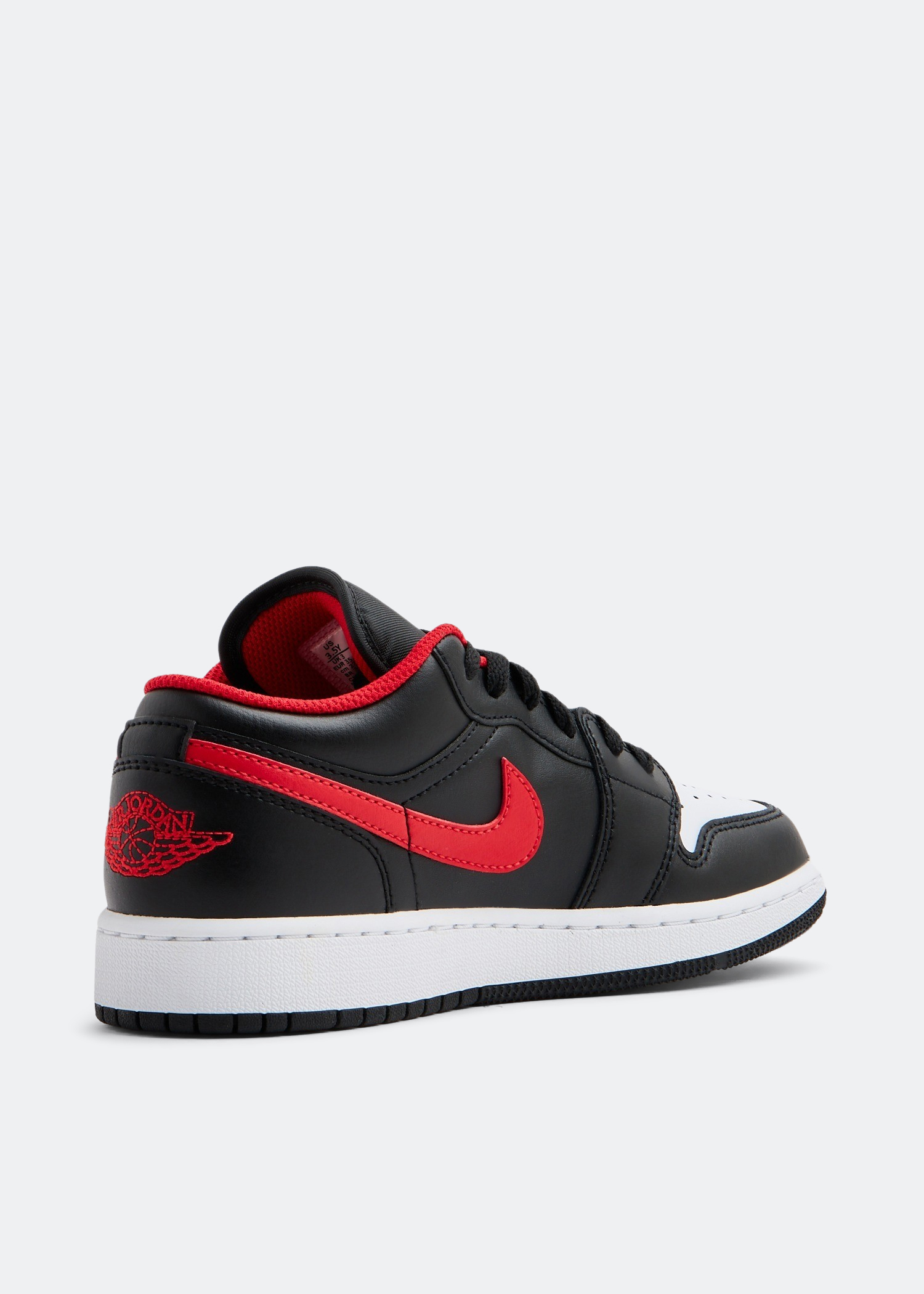 Air Jordan 1 Low 'White Toe' sneakers, Black