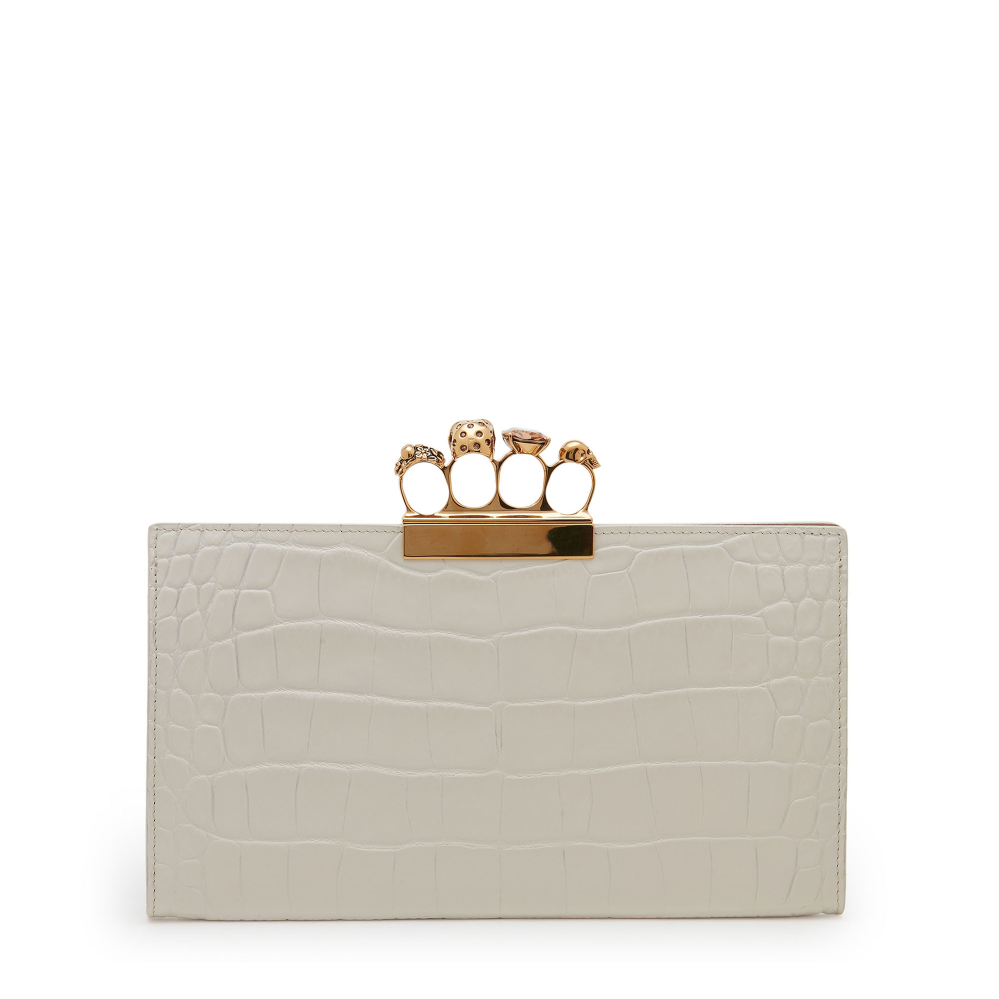 Four Ring pouch, White