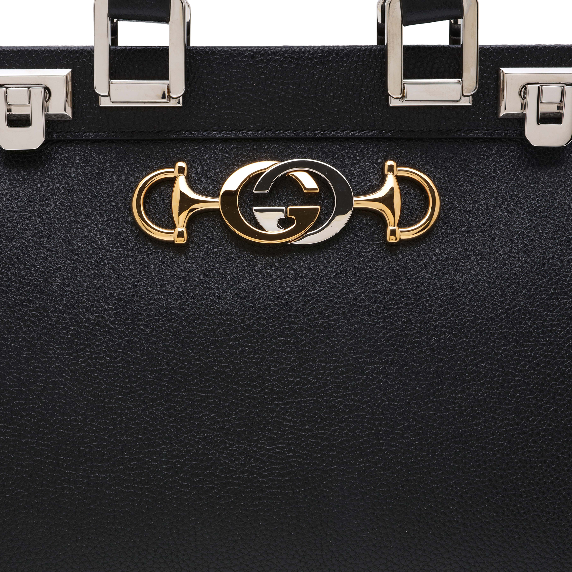 Zumi small top handle bag, Black