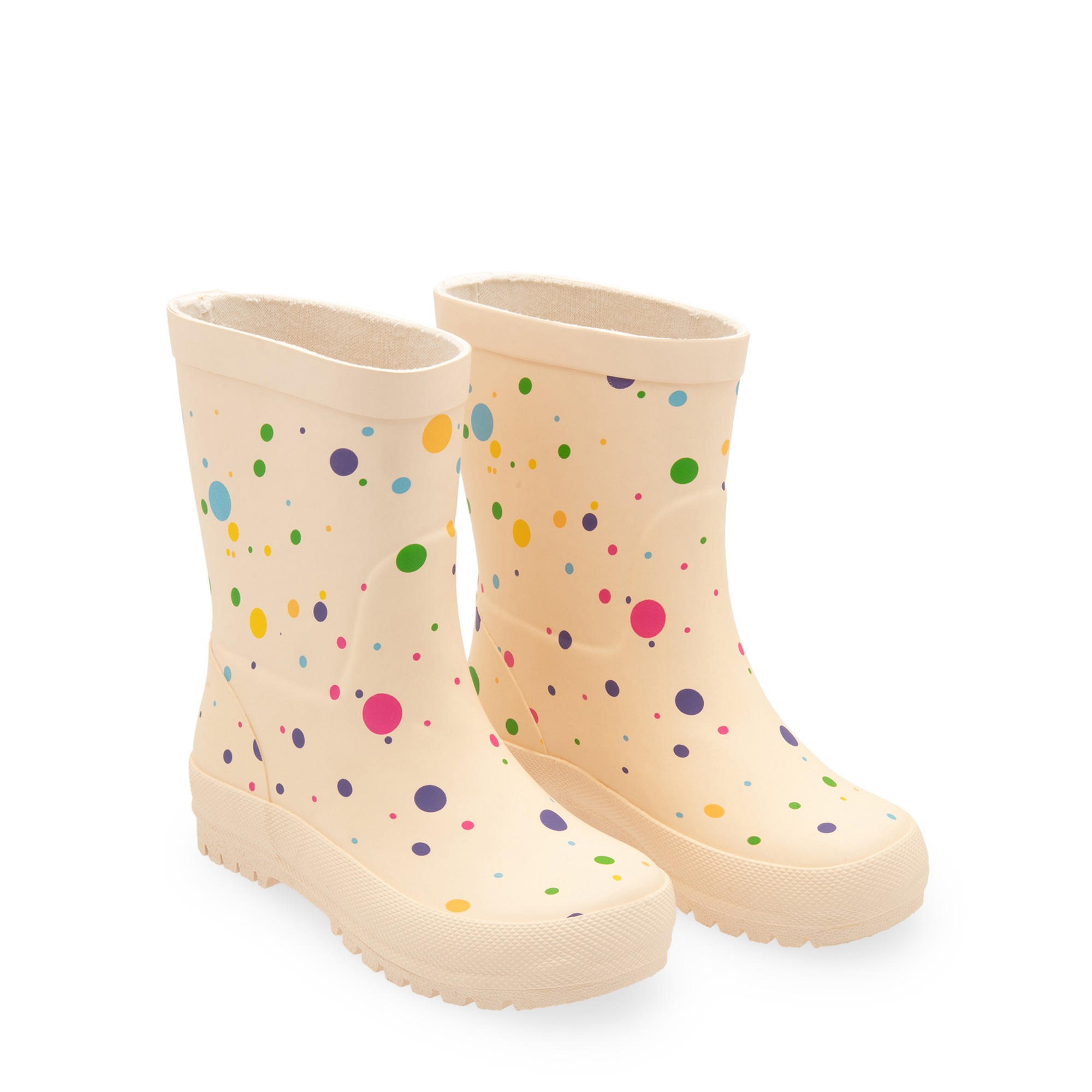 Multi-coloured rain boots, Pink