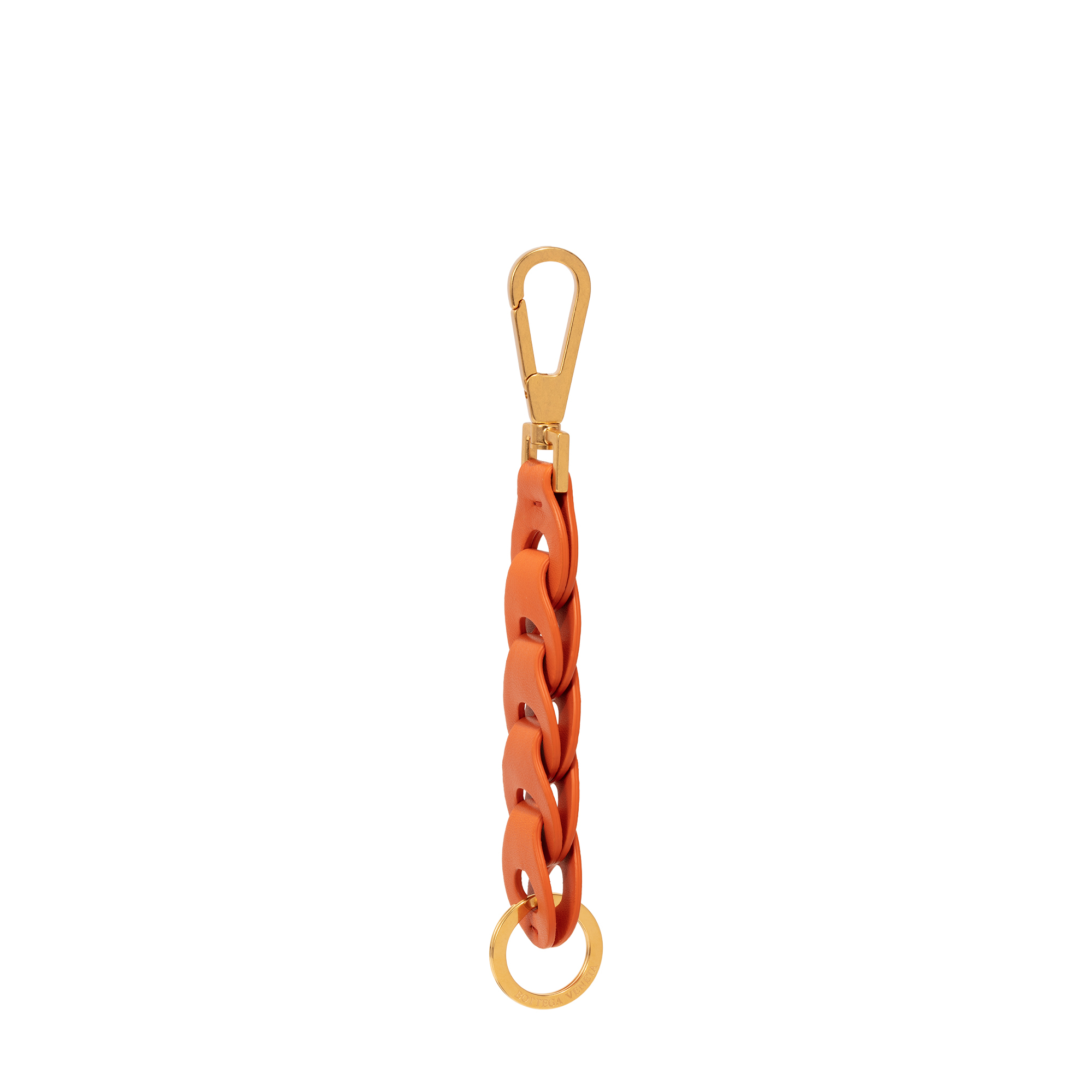 Metal key ring, Orange