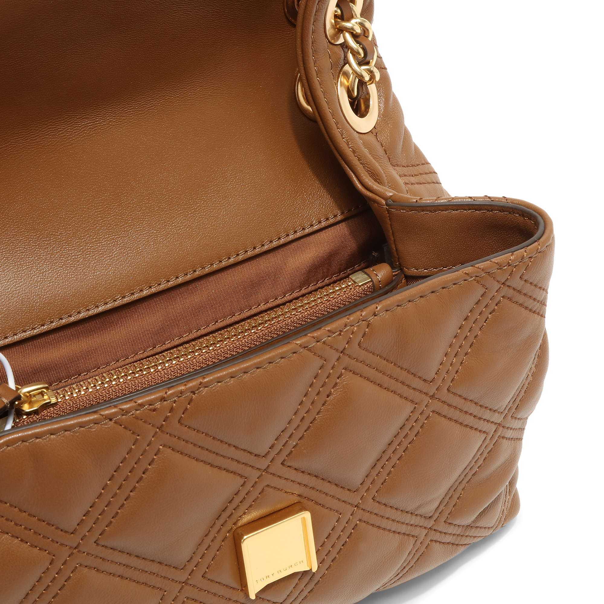 Fleming soft small shoulder bag, Brown