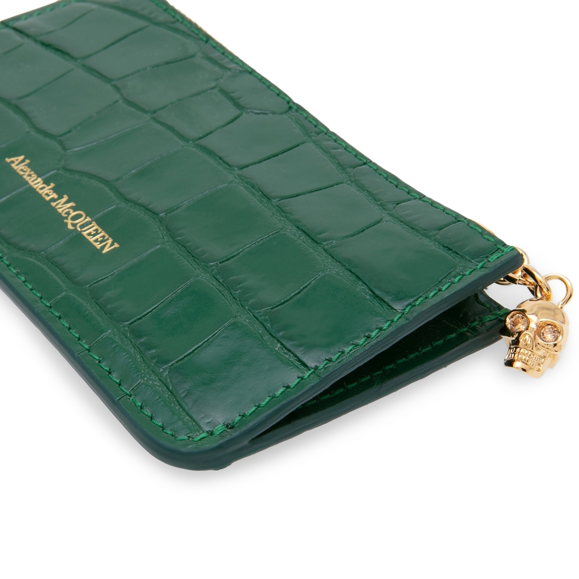 Skull mini bag, Green