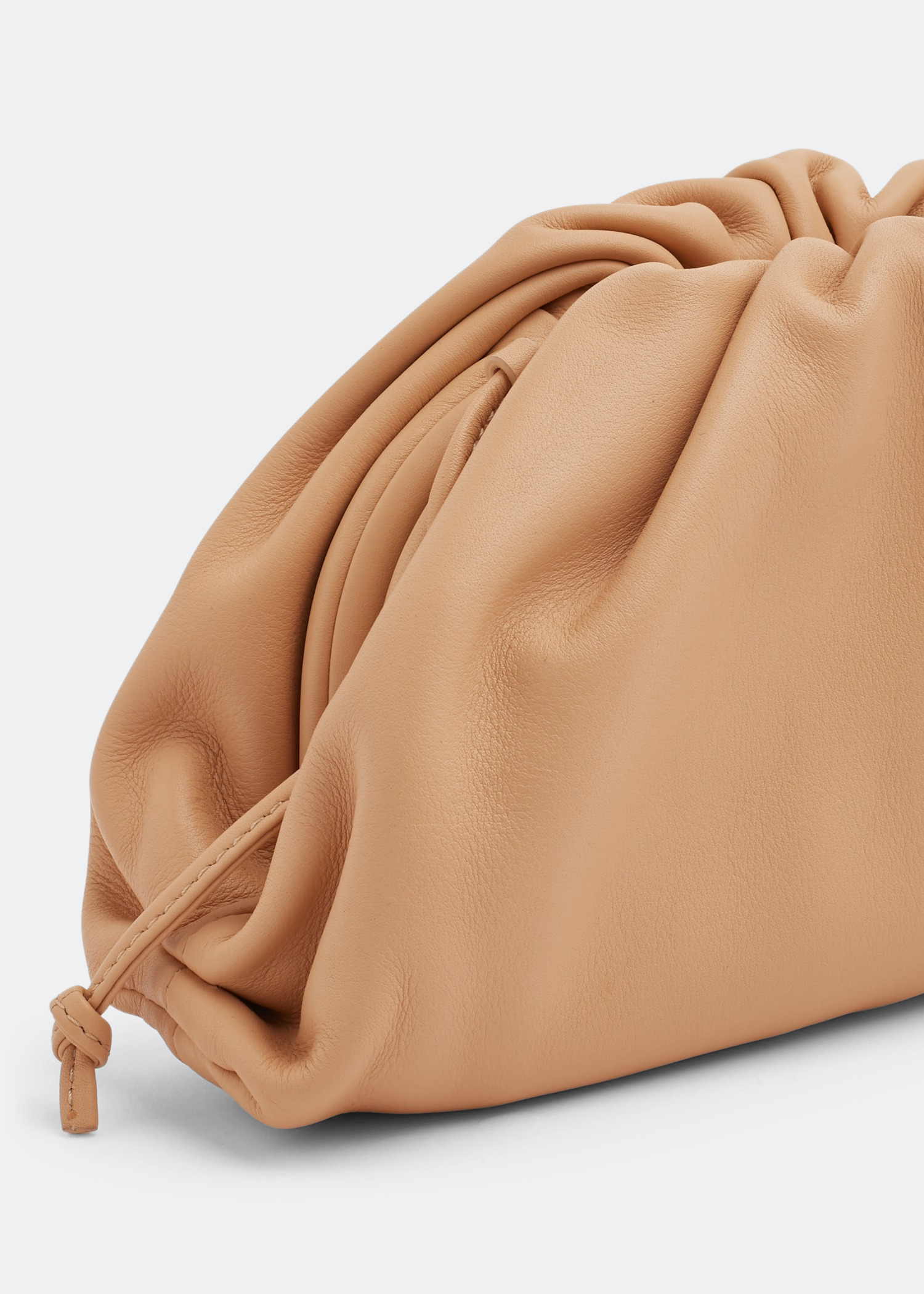 Mini Pouch clutch, Beige