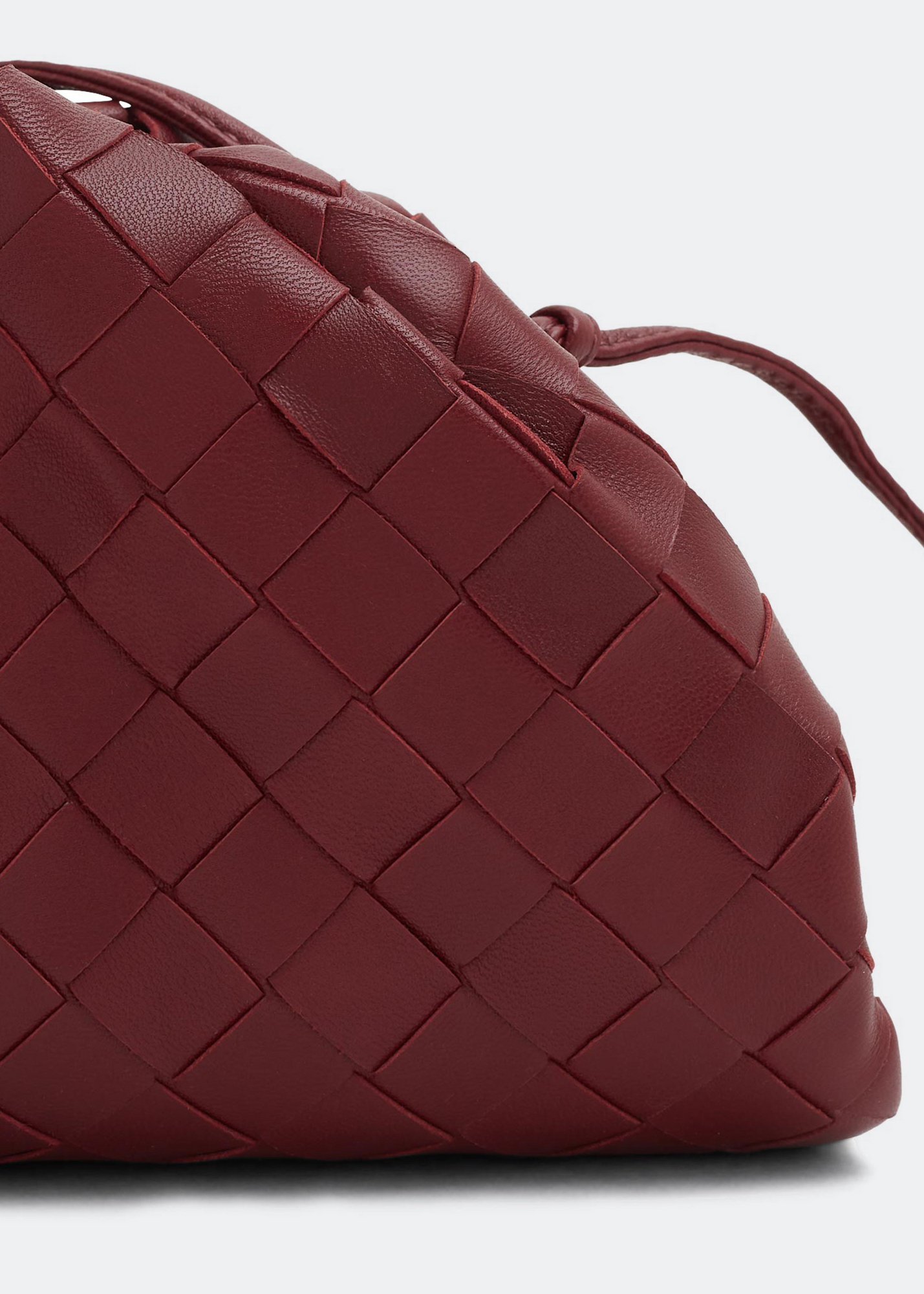 Mini Pouch clutch, Burgundy