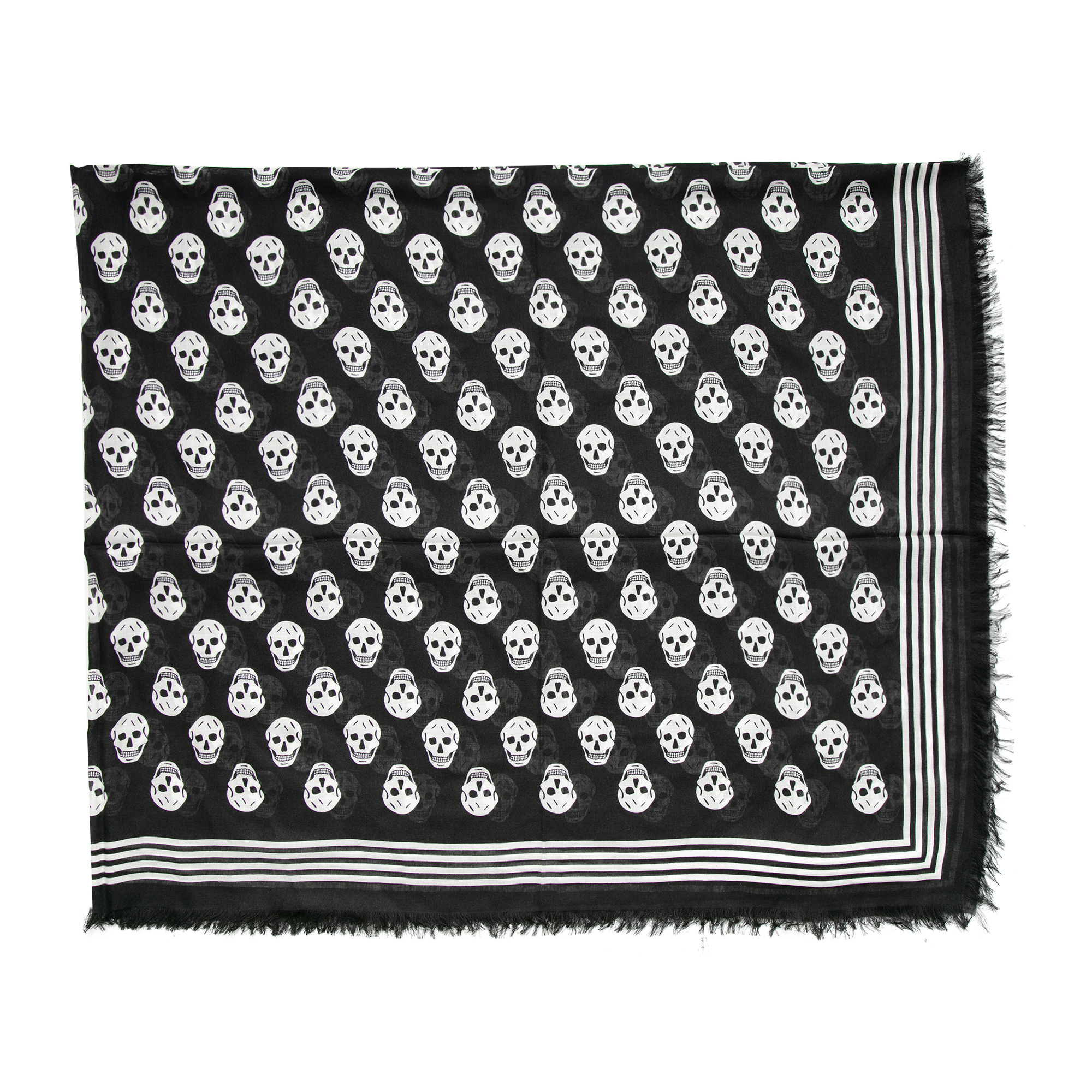 Mini Skull scarf, Black