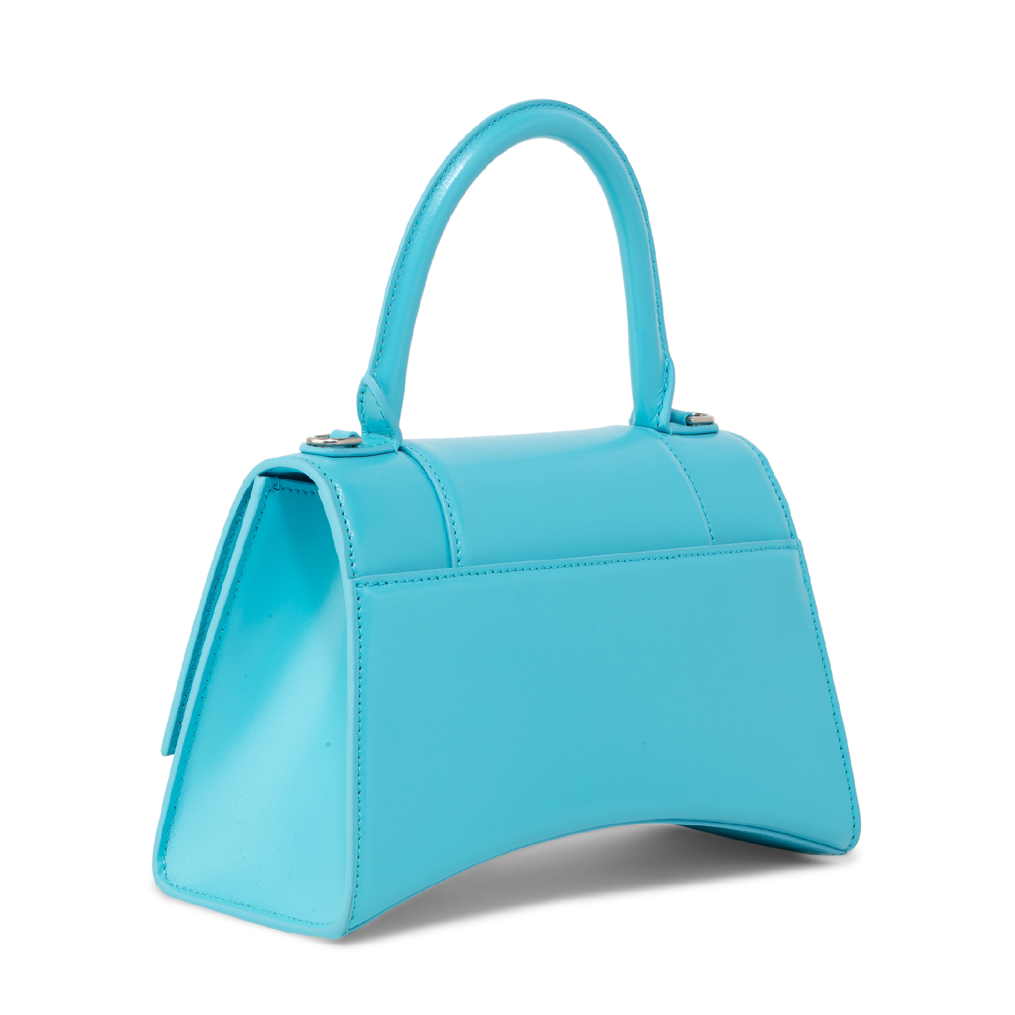 Hourglass S top-handle bag, Blue