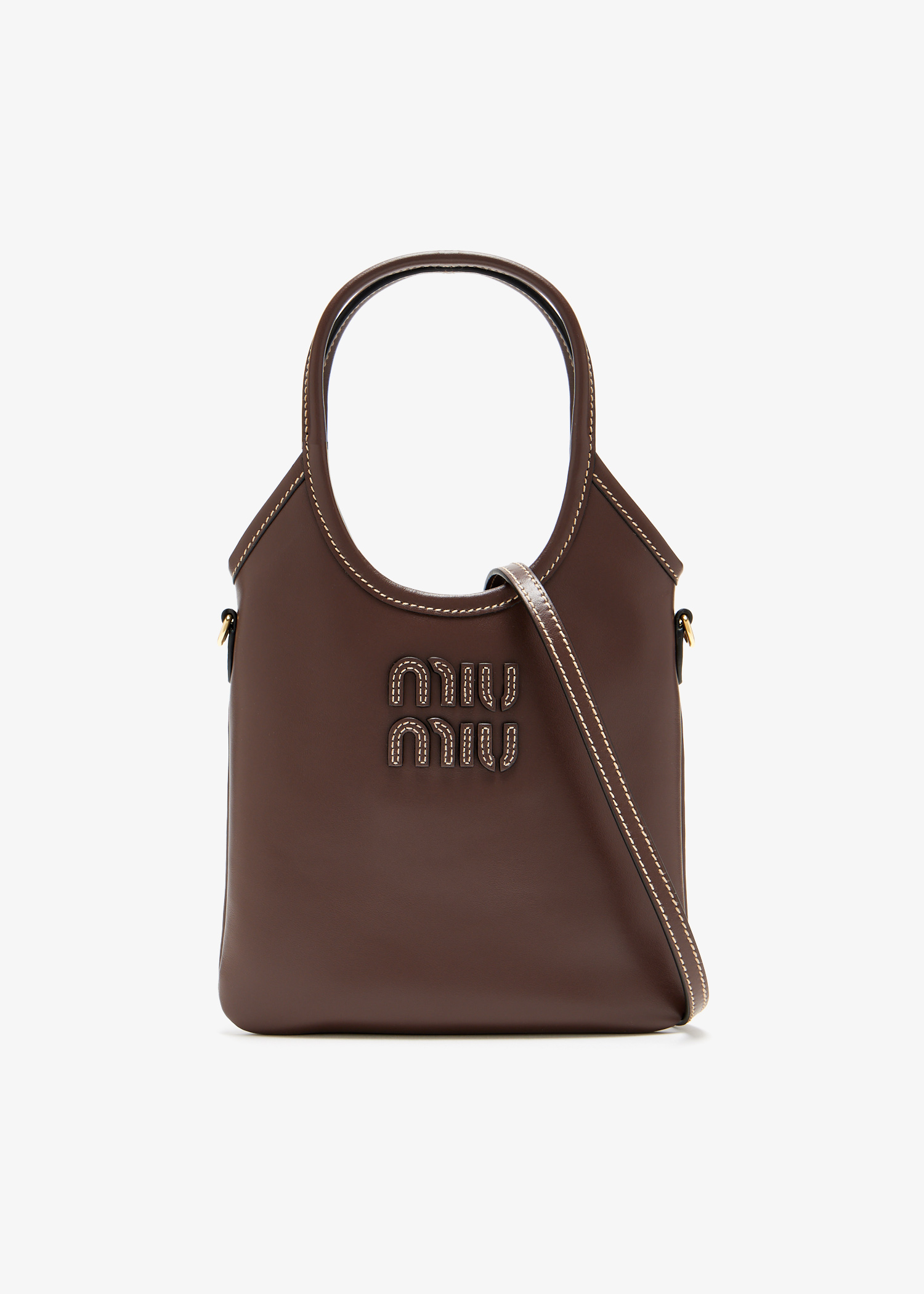 IVY leather mini handbag, Brown
IVY leather mini handbag, Brown