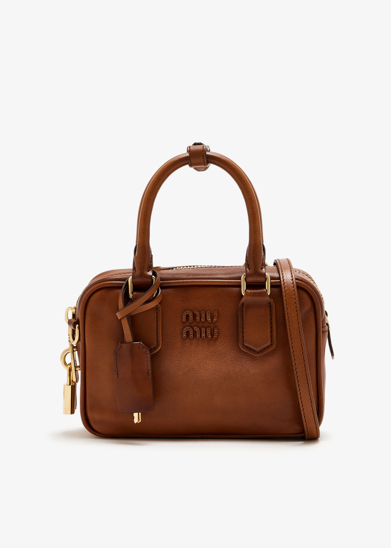 Arcadie leather bag, Brown
Arcadie leather bag, Brown
