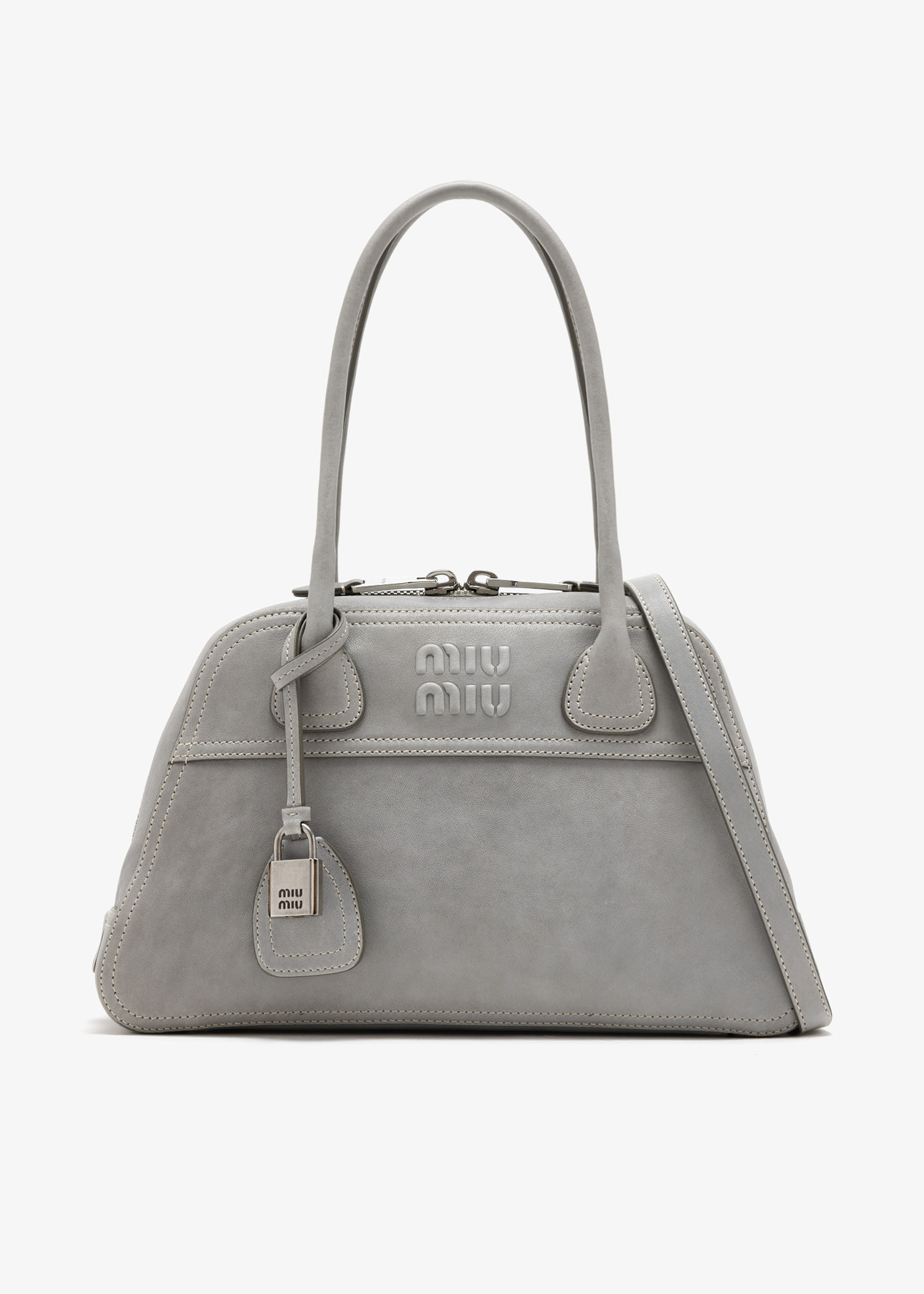 Vivant nappa leather bag, Grey
Vivant nappa leather bag, Grey