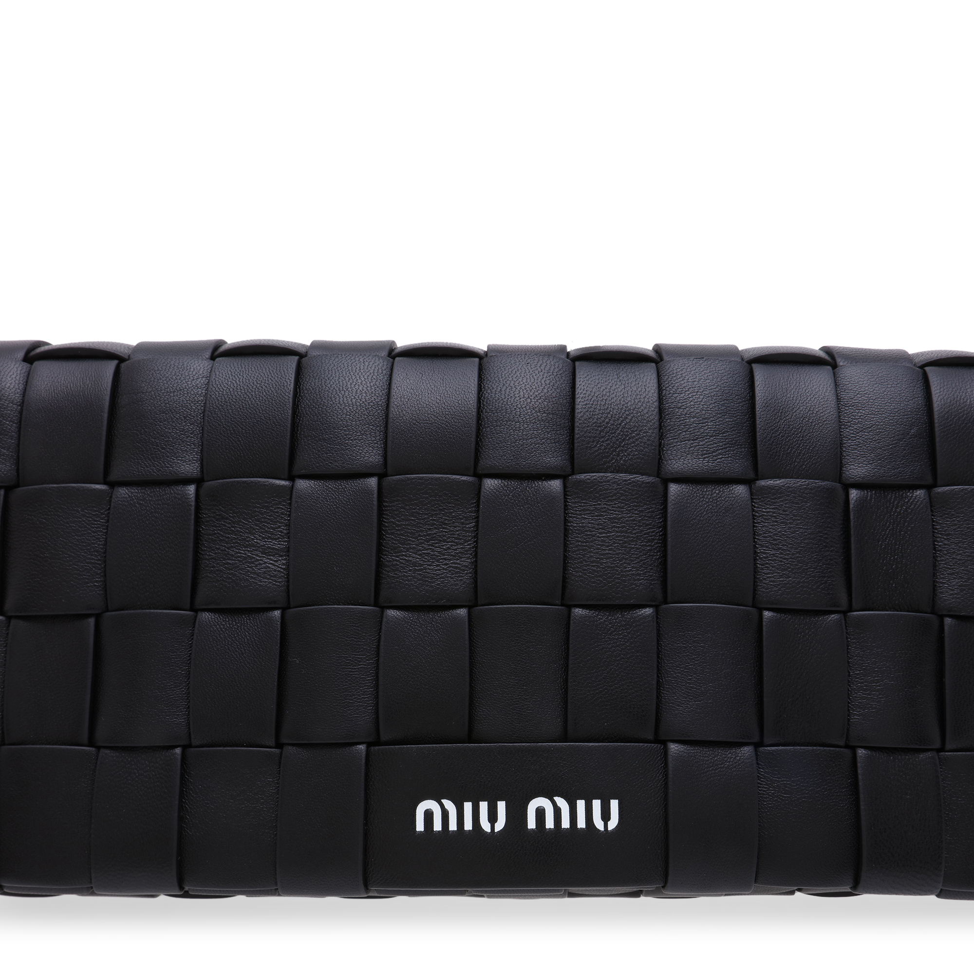 Leather shoulder bag, Black