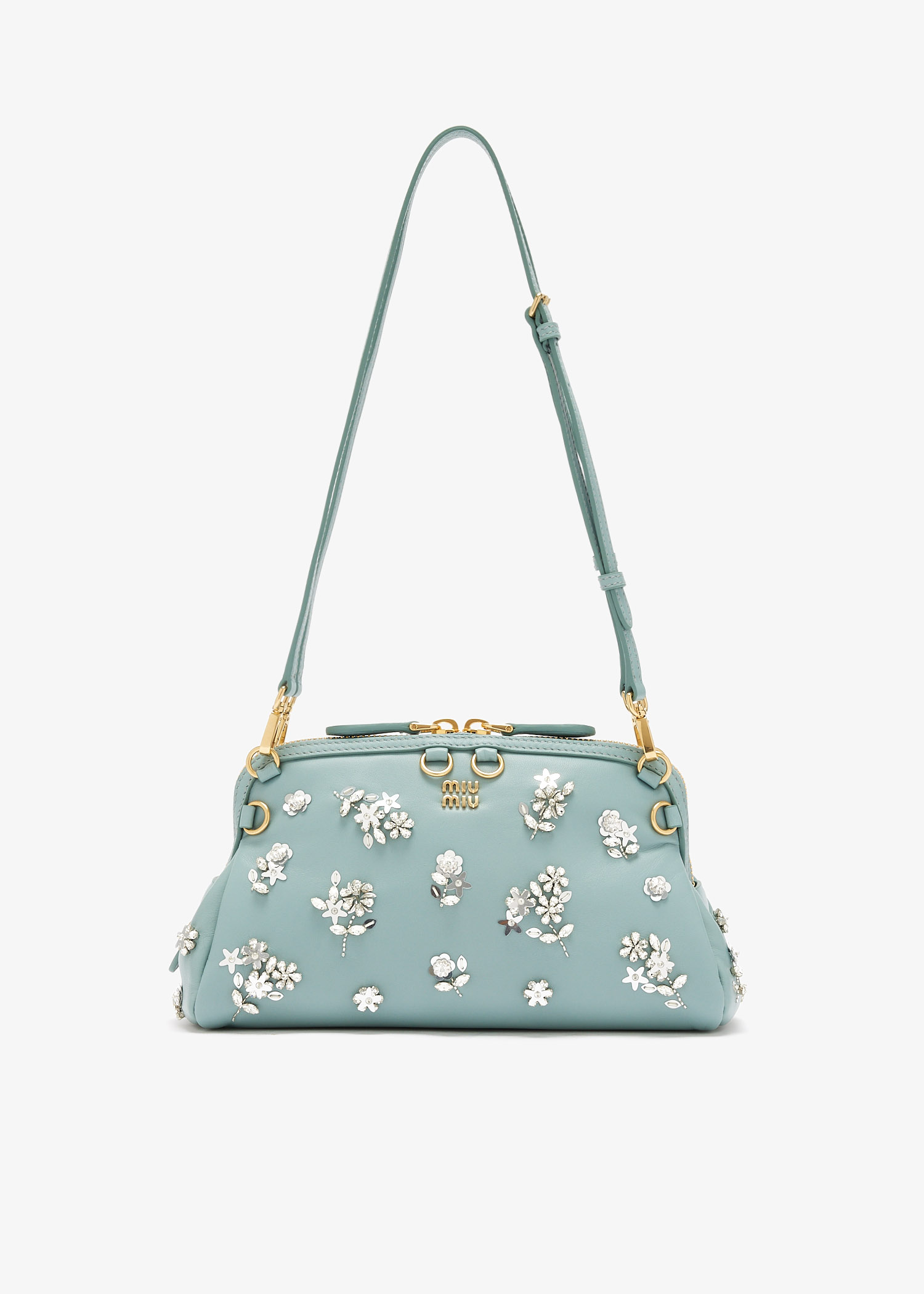 Caprice leather clutch bag, Blue
Caprice leather clutch bag, Blue